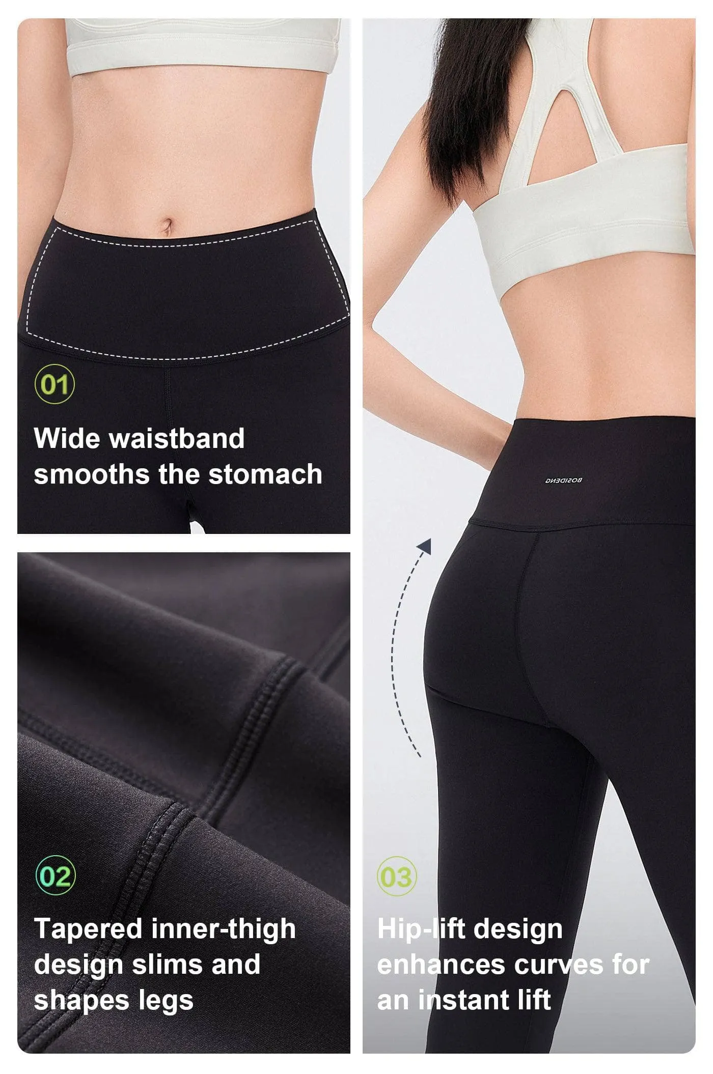 Women's Yoga Leggings 7014 sold by Bosideng product image thumbnail 5