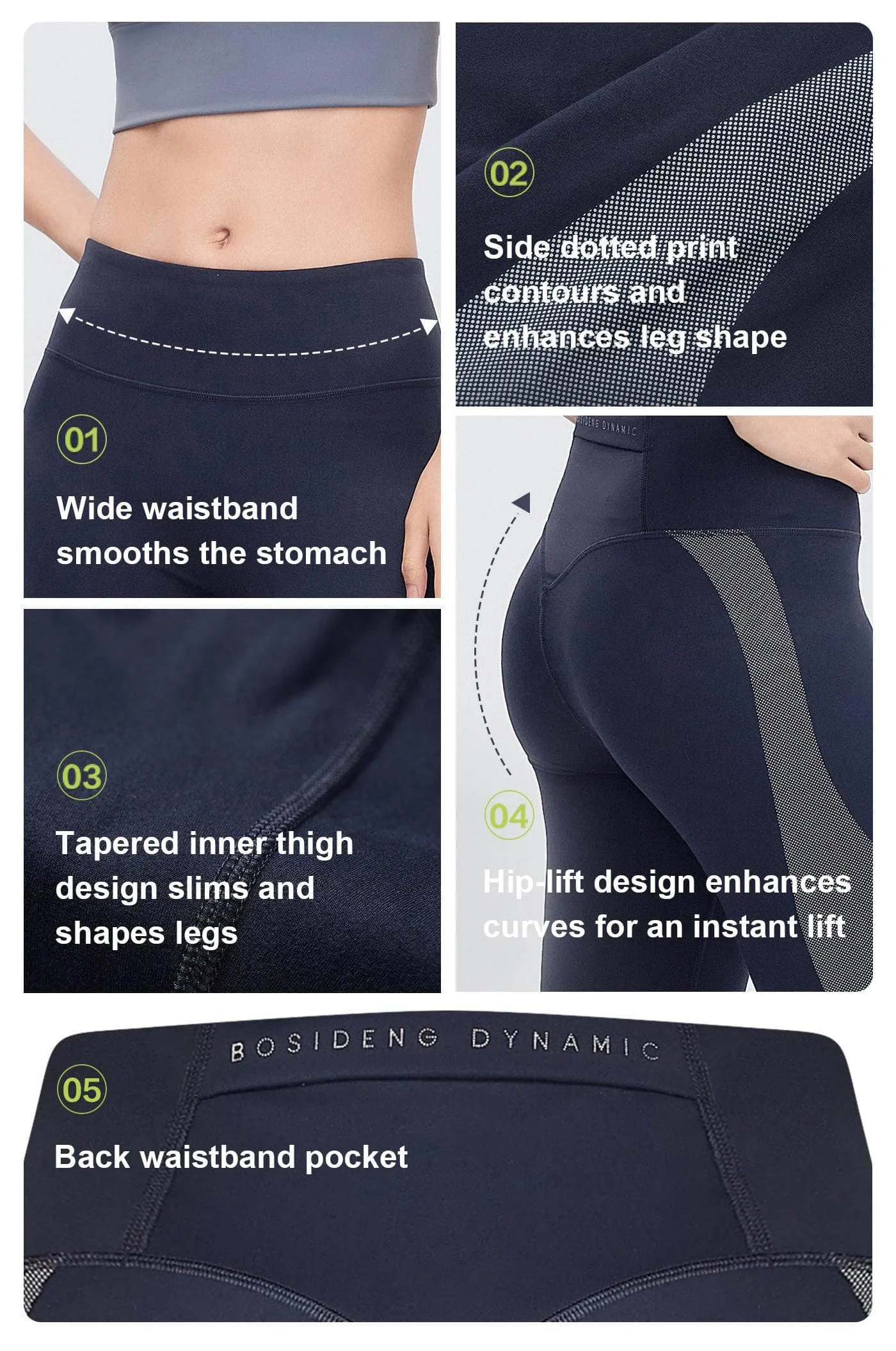 Women's Yoga Leggings 7024 sold by Bosideng product image thumbnail 4