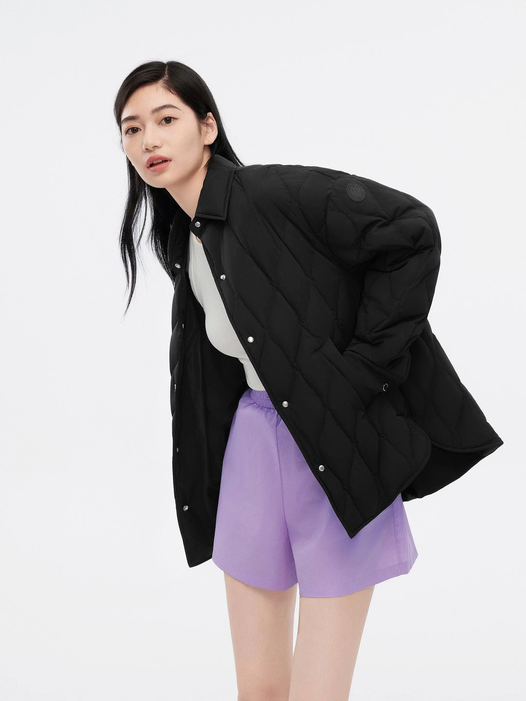 Women's Down Shacket 5308 sold by Bosideng product image thumbnail 4