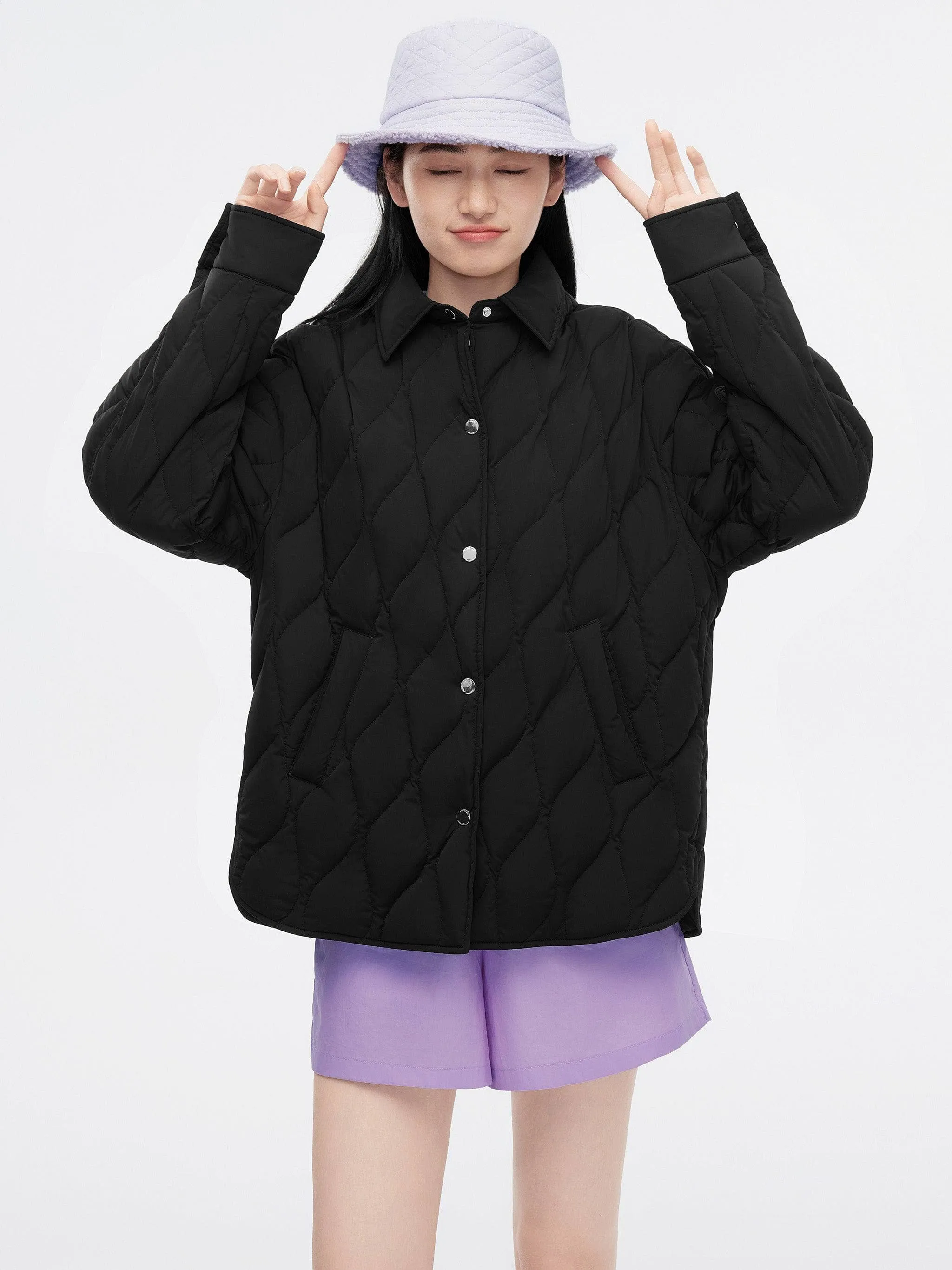 Women's Down Shacket 5308 sold by Bosideng product image thumbnail 2