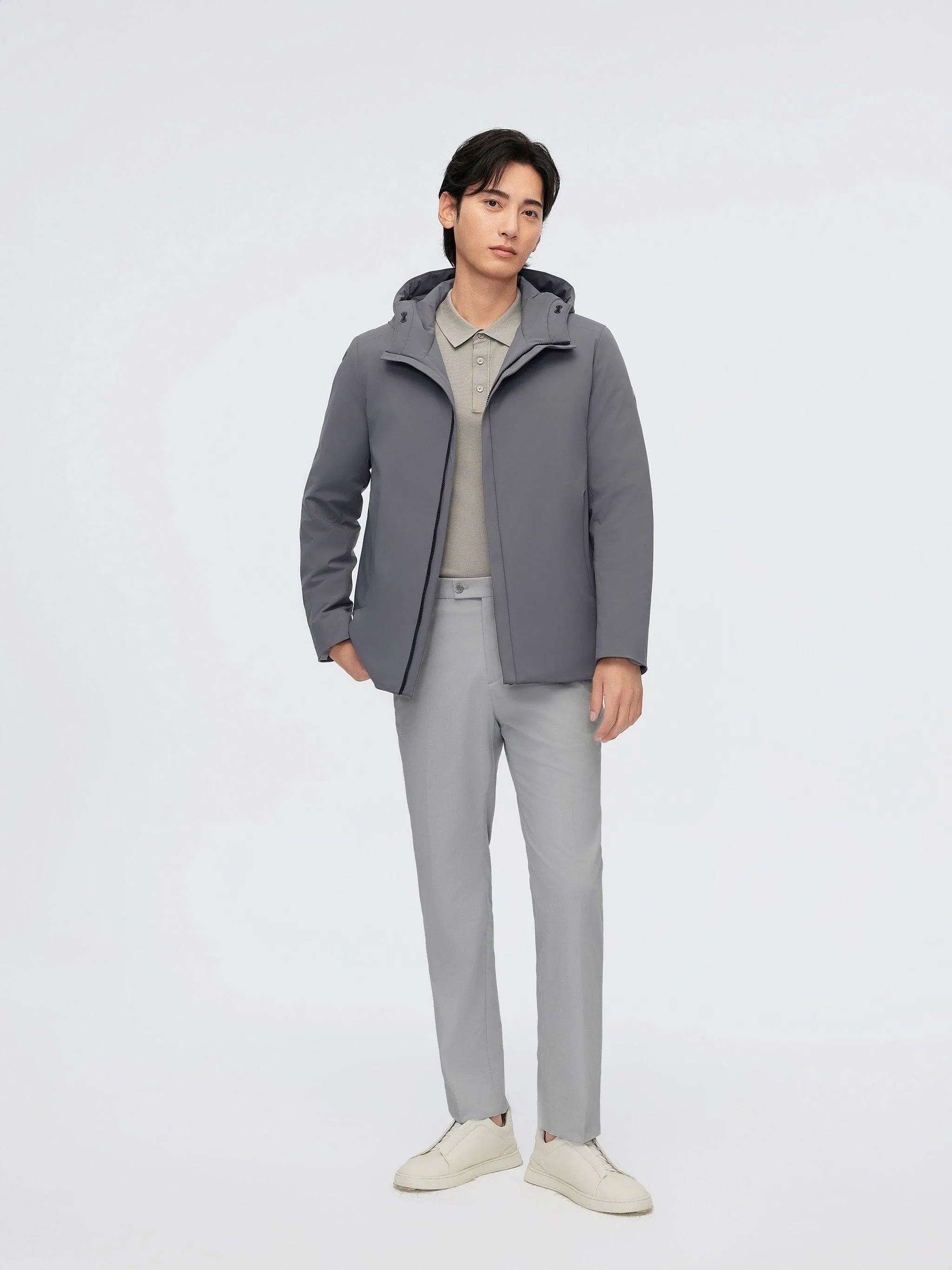 Men's Goose Down Windbreaker With Hood 4155 sold by Bosideng product image thumbnail 2