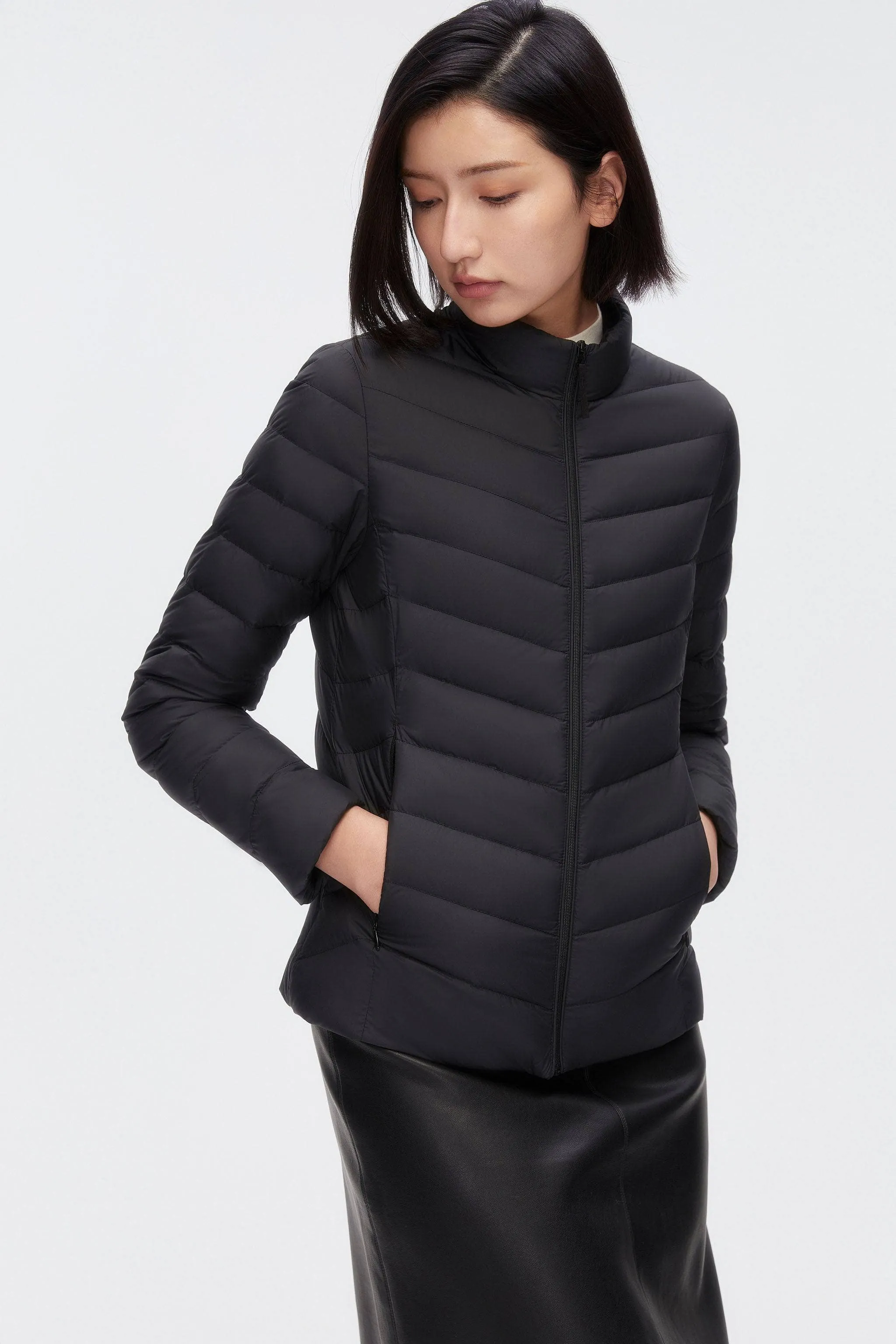 Women's Packable Ultralight Down Jacket sold by Bosideng