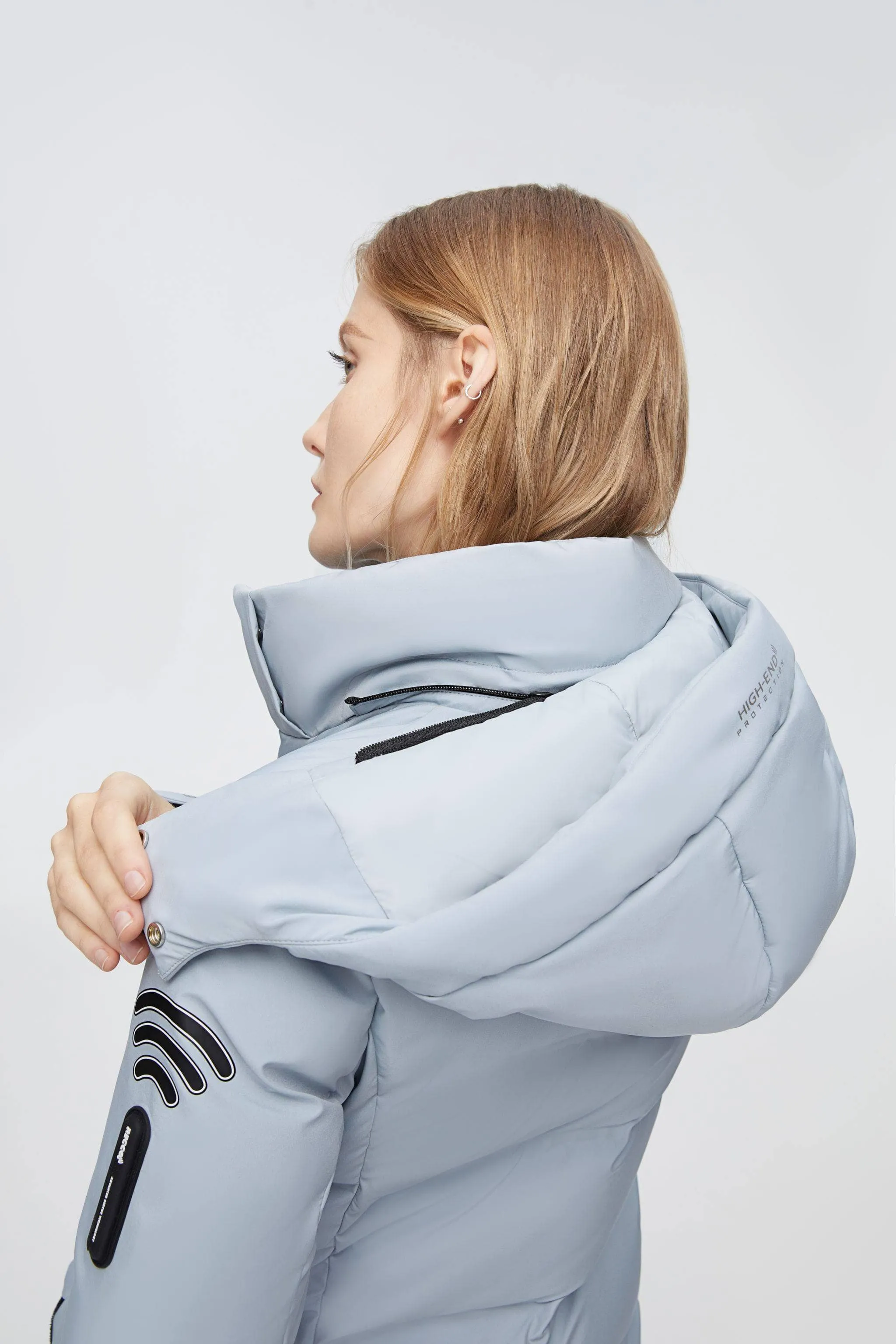 GORE-TEX® Detachable Hood Goose Down Coat sold by Bosideng product image thumbnail 4