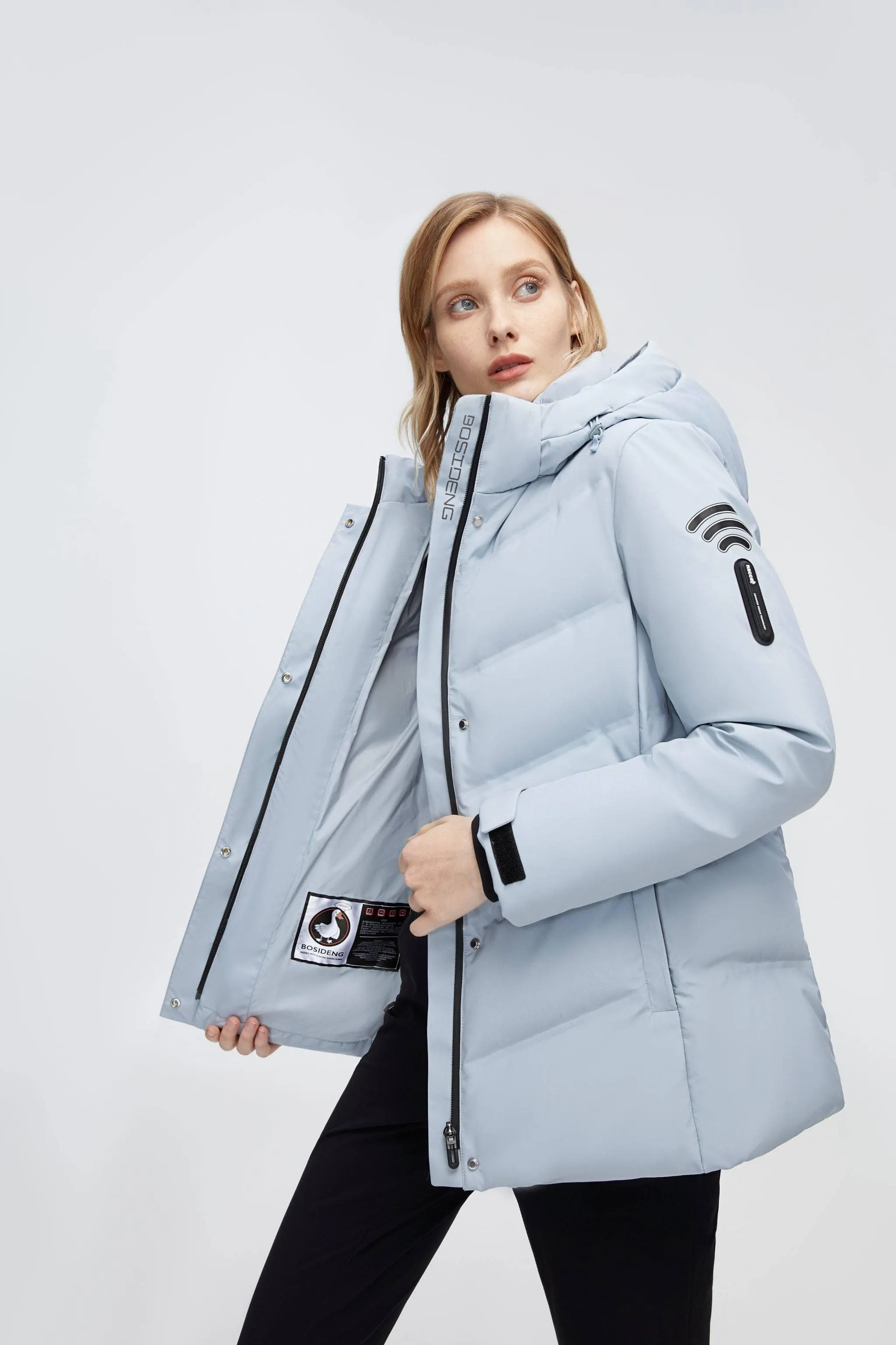 GORE-TEX® Detachable Hood Goose Down Coat sold by Bosideng product image thumbnail 2