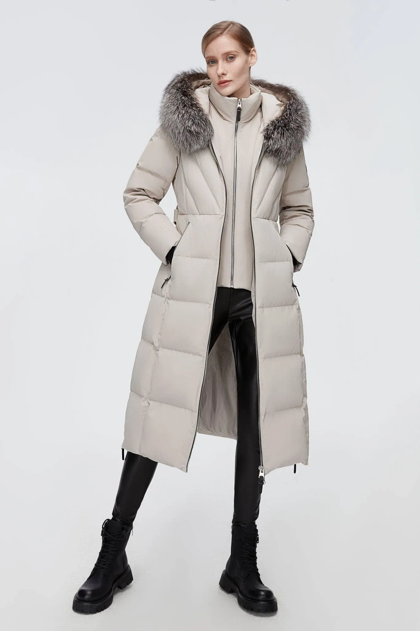 Full Length Hooded Goose Down Jacket sold by Bosideng product image thumbnail 5