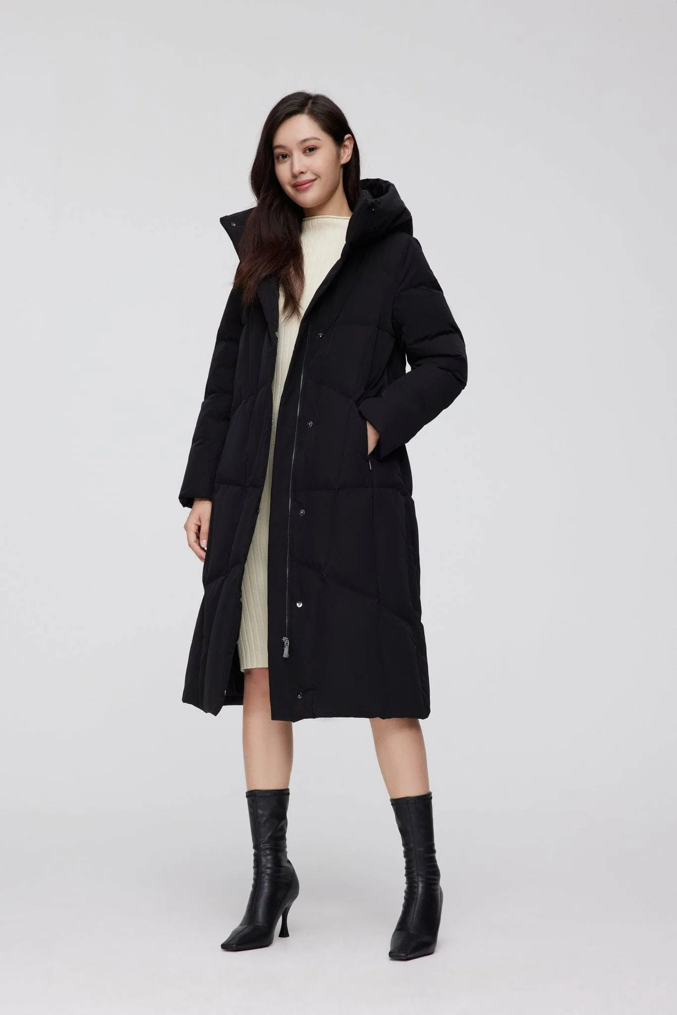 Full Length Hooded Goose Down Jacket sold by Bosideng product image thumbnail 2