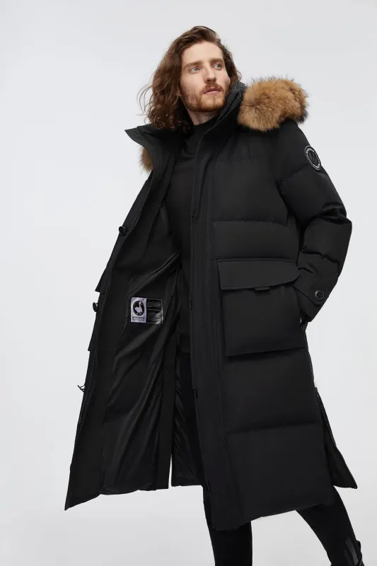Long Goose Down Jacket With Hood sold by Bosideng
