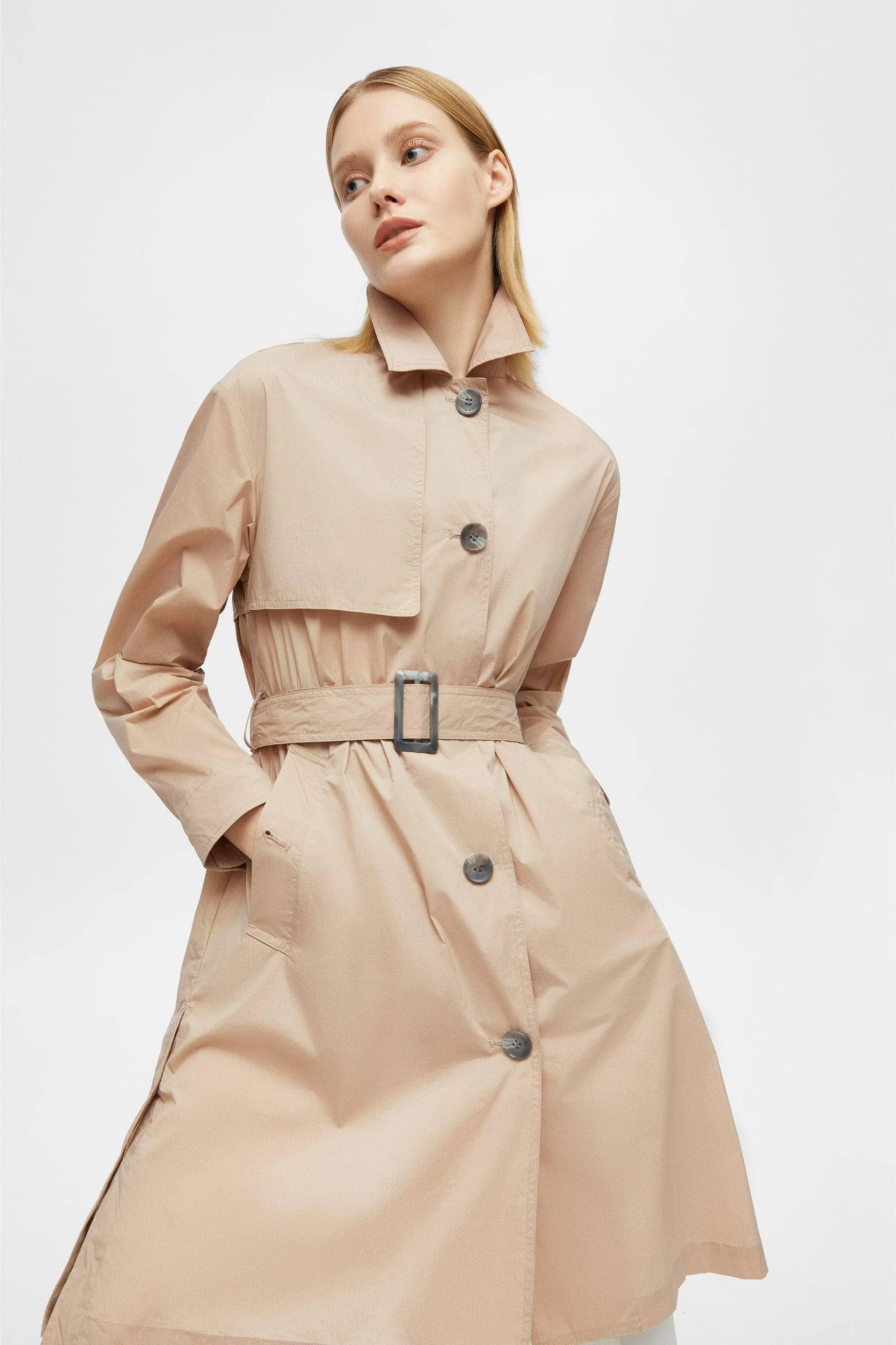 Women's UPF Single Breasted Trench 152 sold by Bosideng