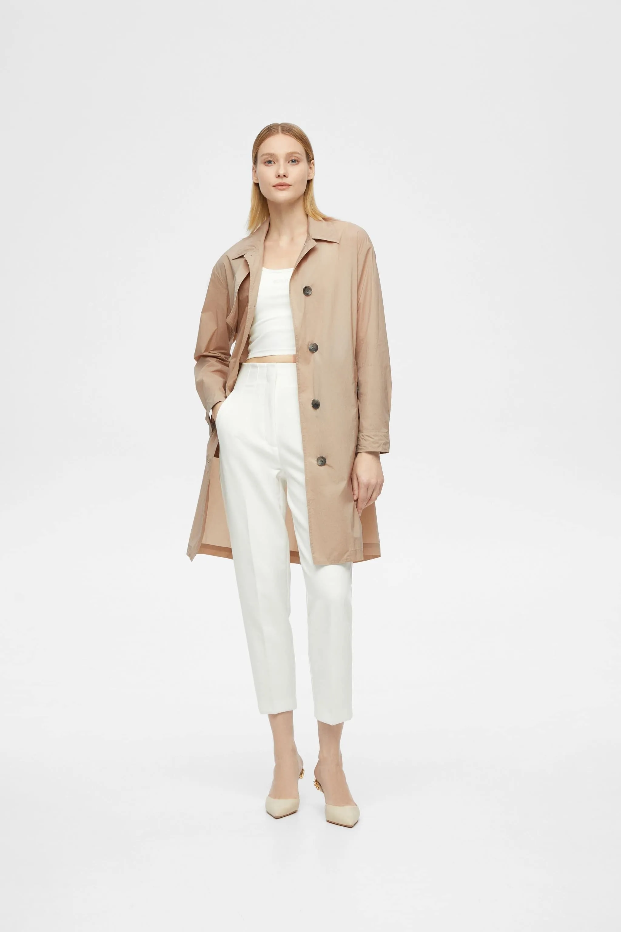 Women's UPF Single Breasted Trench 152 sold by Bosideng product image thumbnail 2