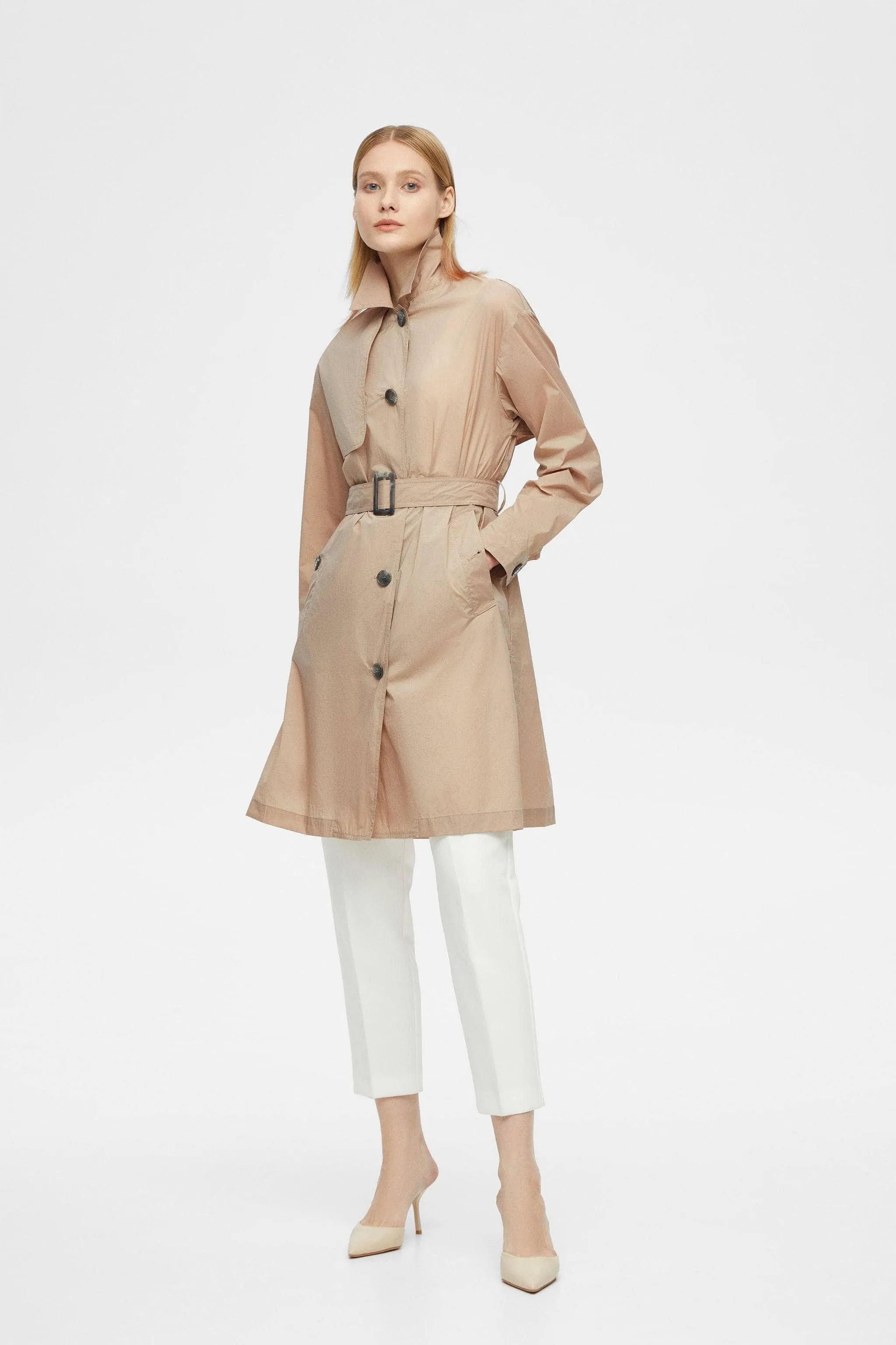 Women's UPF Single Breasted Trench 152 sold by Bosideng product image thumbnail 3