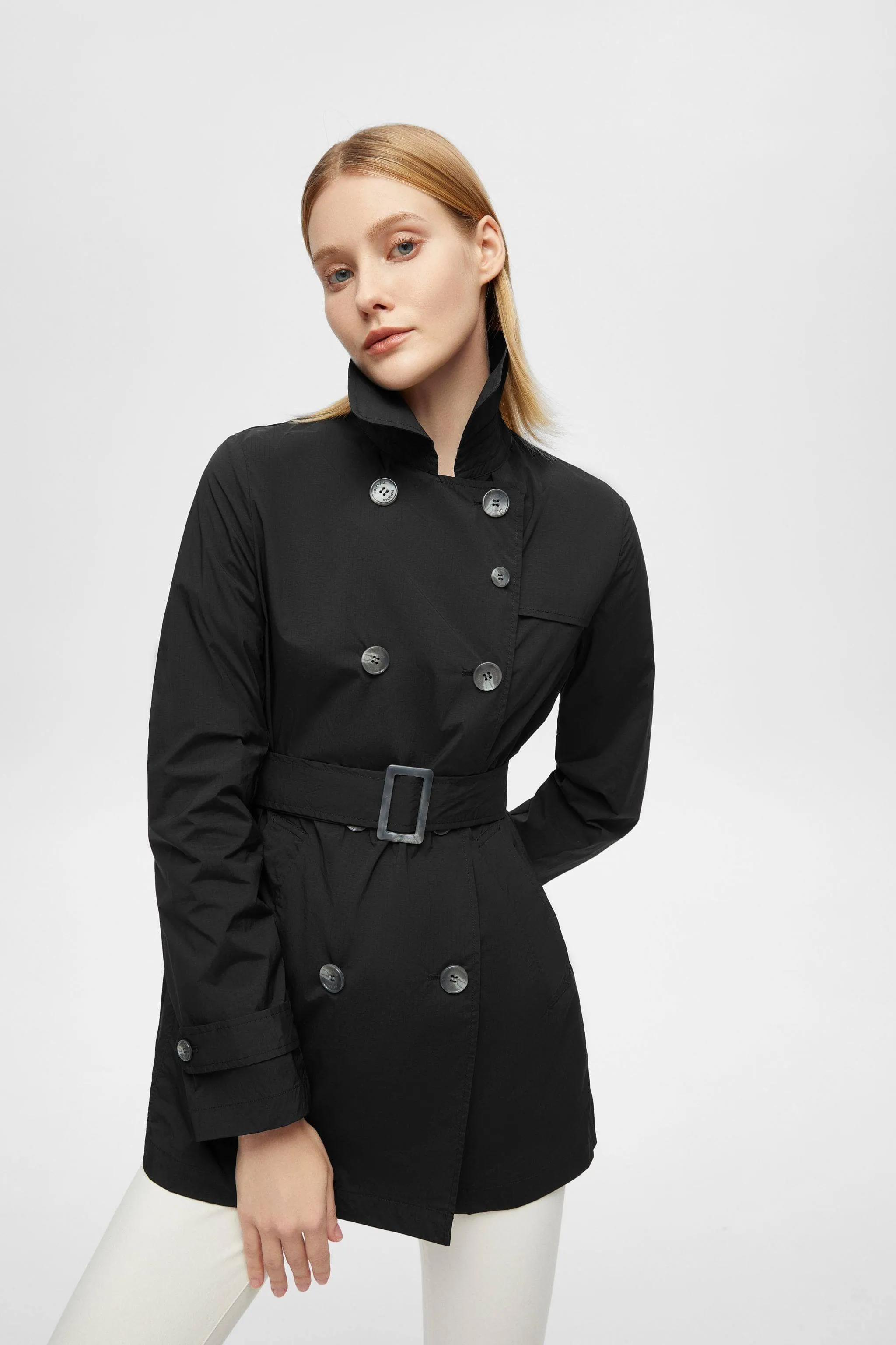 Women's UPF Short Summer Trench 112 sold by Bosideng