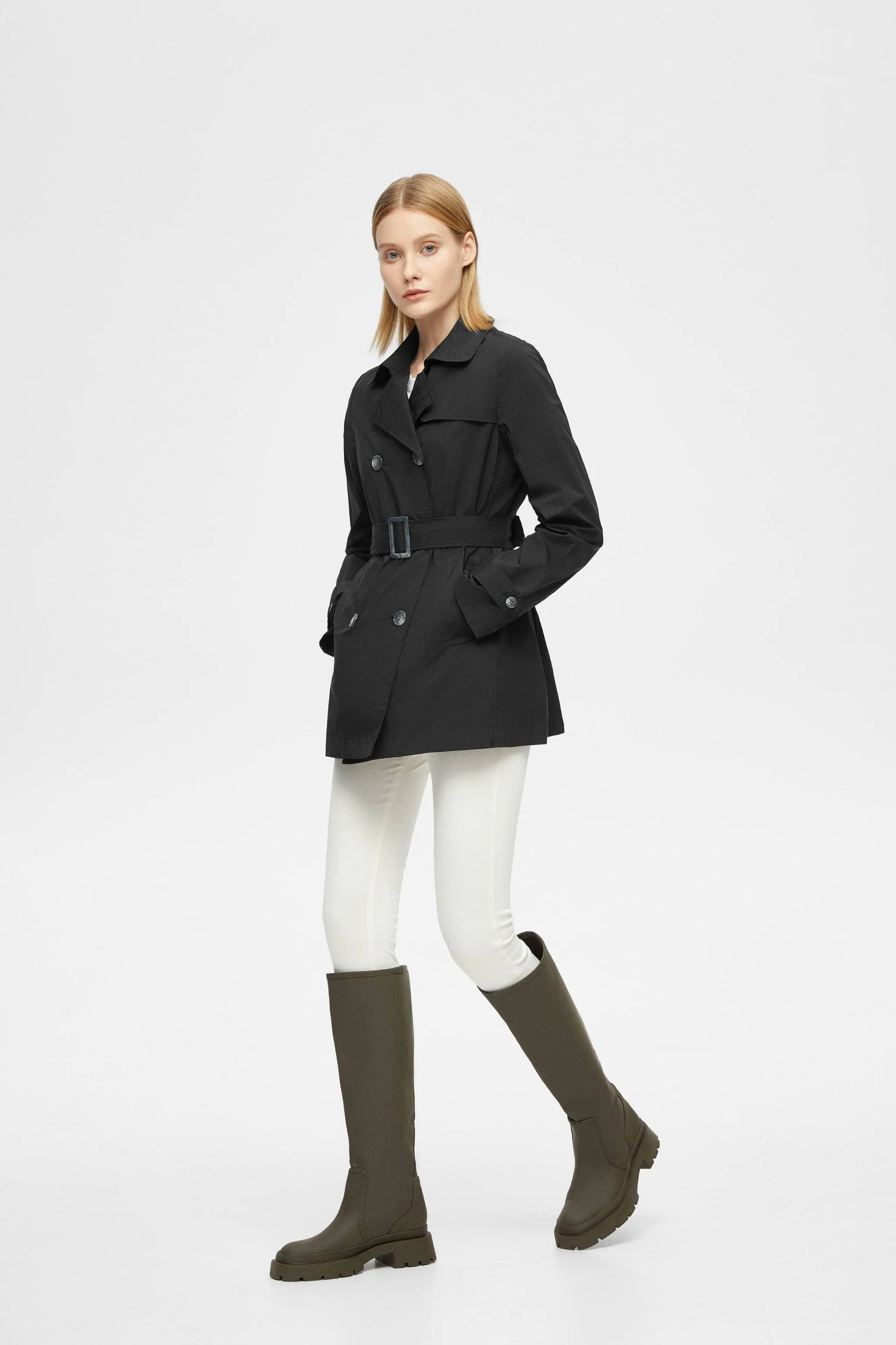 Women's UPF Short Summer Trench 112 sold by Bosideng product image thumbnail 4
