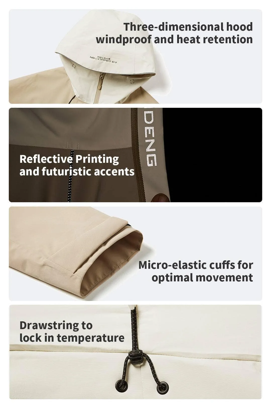 3 in 1 All Weather Goose Down Parka sold by Bosideng product image thumbnail 4