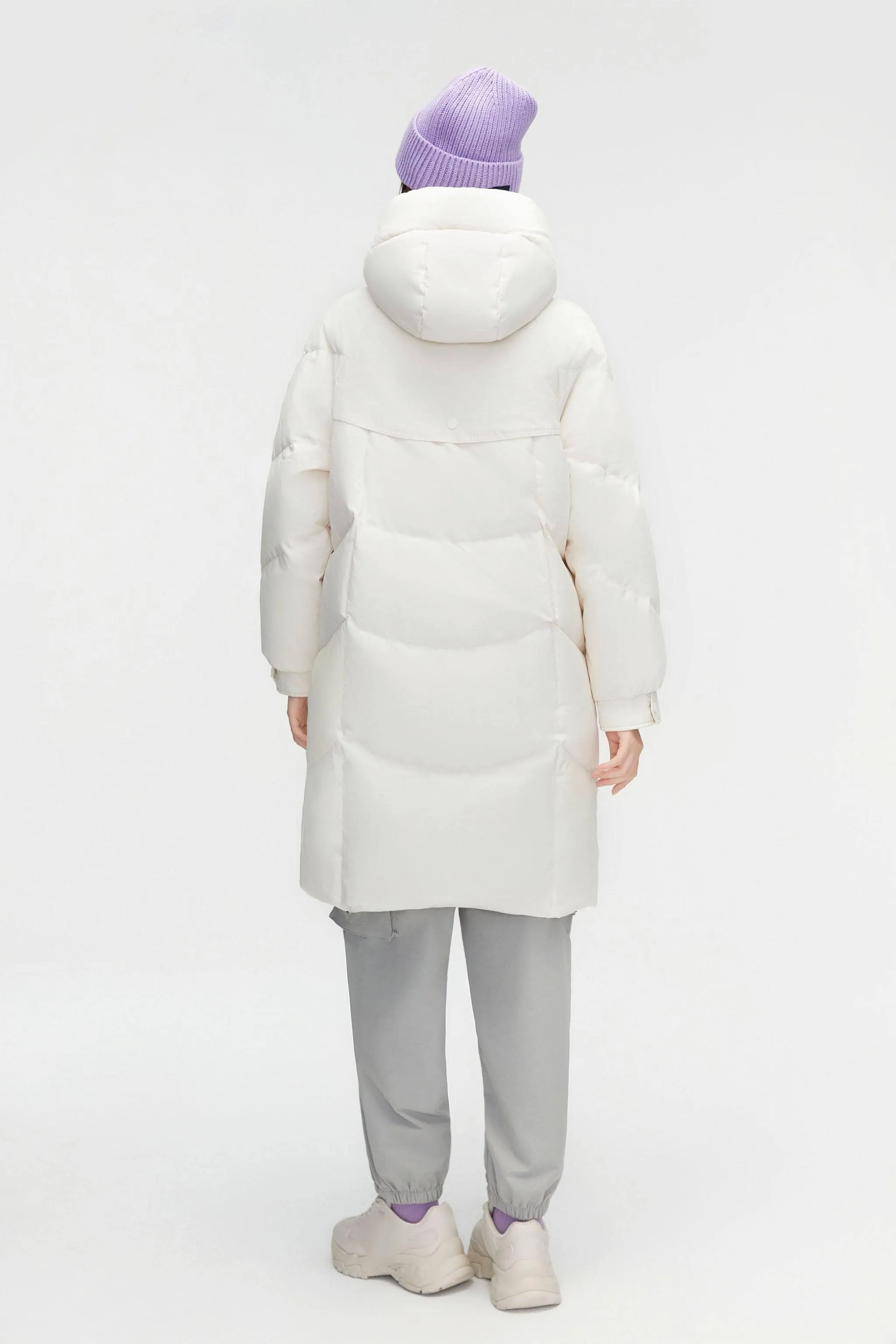 Women's Classic Down Coat with Hood 5252 sold by Bosideng product image thumbnail 3