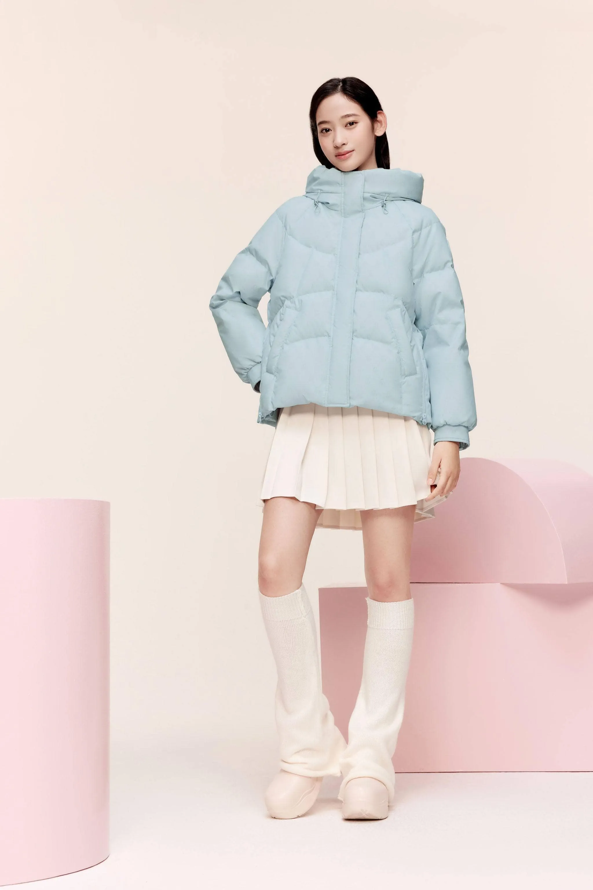 Women's Classic Casual Oversized Short Down Jacket sold by Bosideng