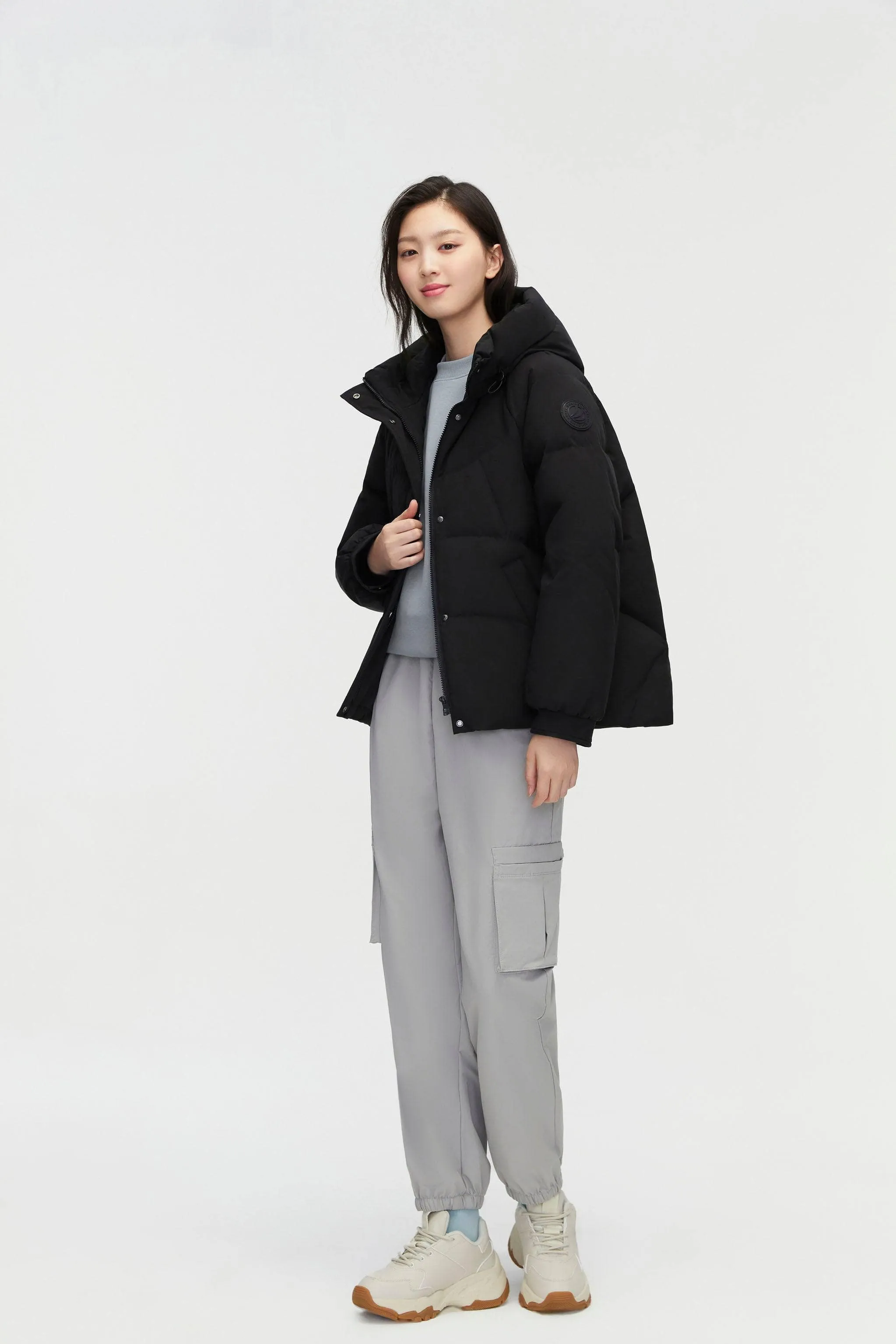 Women's Classic Casual Oversized Short Down Jacket sold by Bosideng product image thumbnail 5