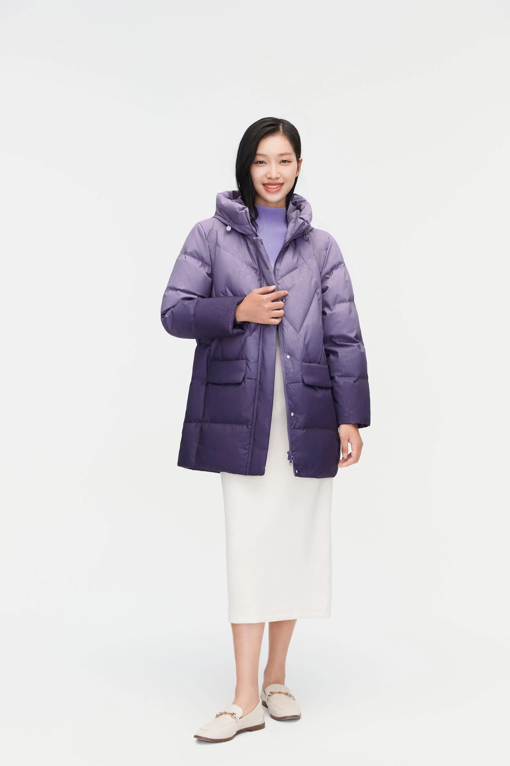 Women‘s Classic Casual Down Parka 5122 sold by Bosideng