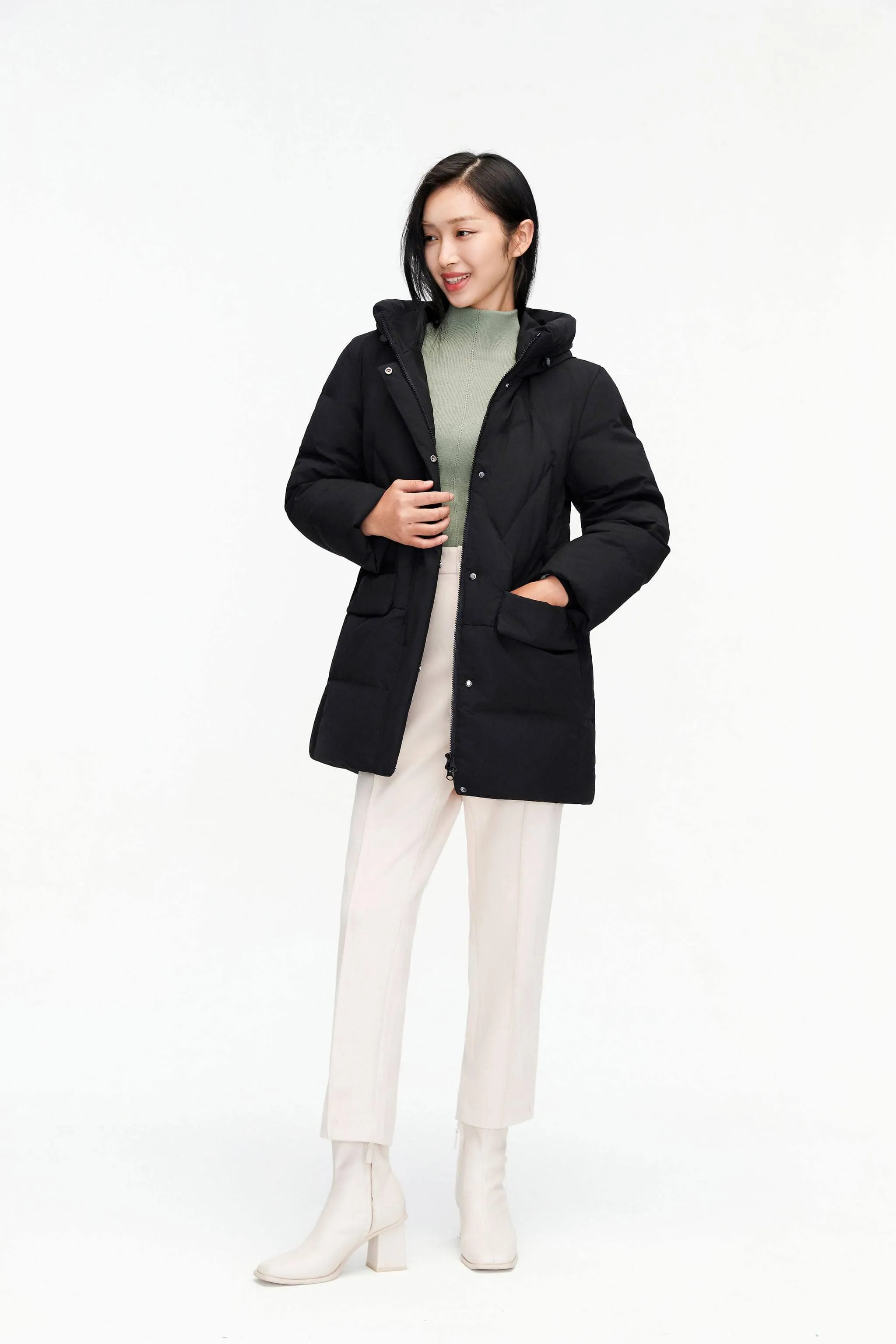 Women‘s Classic Casual Down Parka 5122 sold by Bosideng product image thumbnail 5