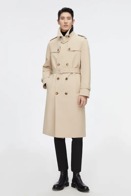 Premium Men's Goose Down Full Length Trench sold by Bosideng