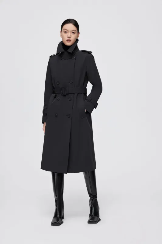 Premium Women's Goose Down Full Length Trench sold by Bosideng