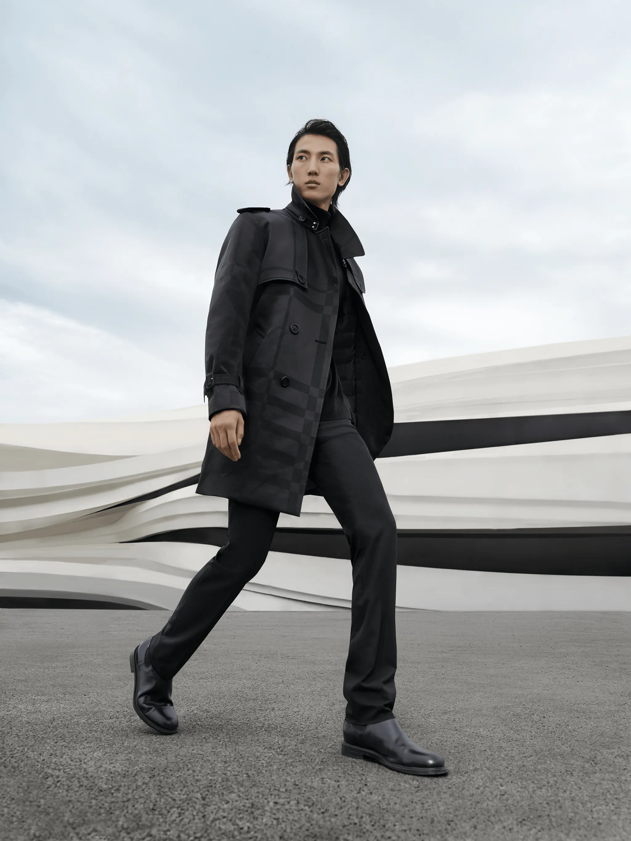 Mid-Length Goose Down Trench sold by Bosideng product image thumbnail 2