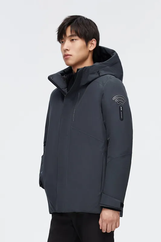 GORE-TEX® Goose Down Short Trench sold by Bosideng