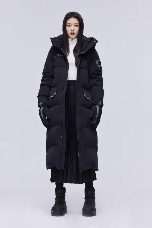 Light Extreme Neutral Long Parka sold by Bosideng