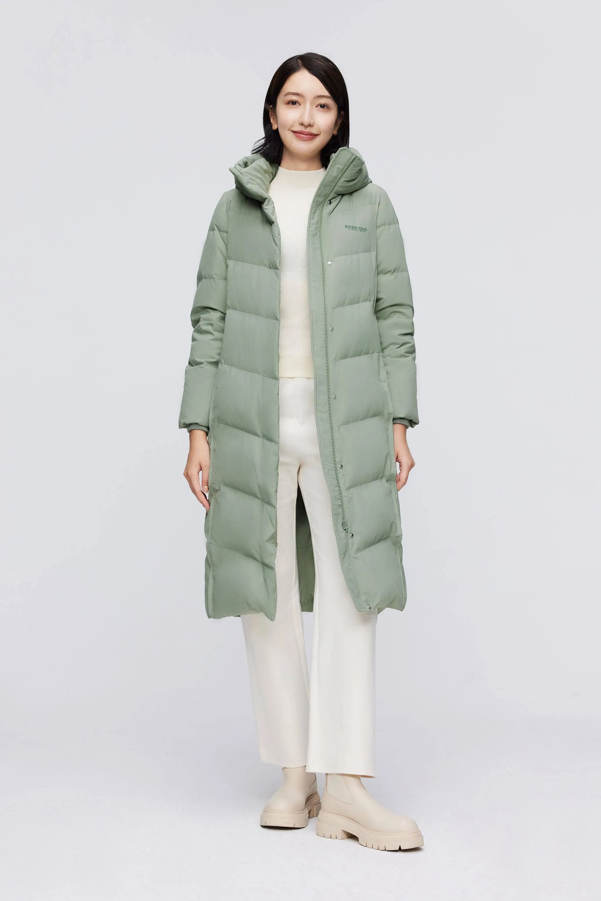 Women's Classic Casual Full Length Down Coat 5176 sold by Bosideng product image thumbnail 3