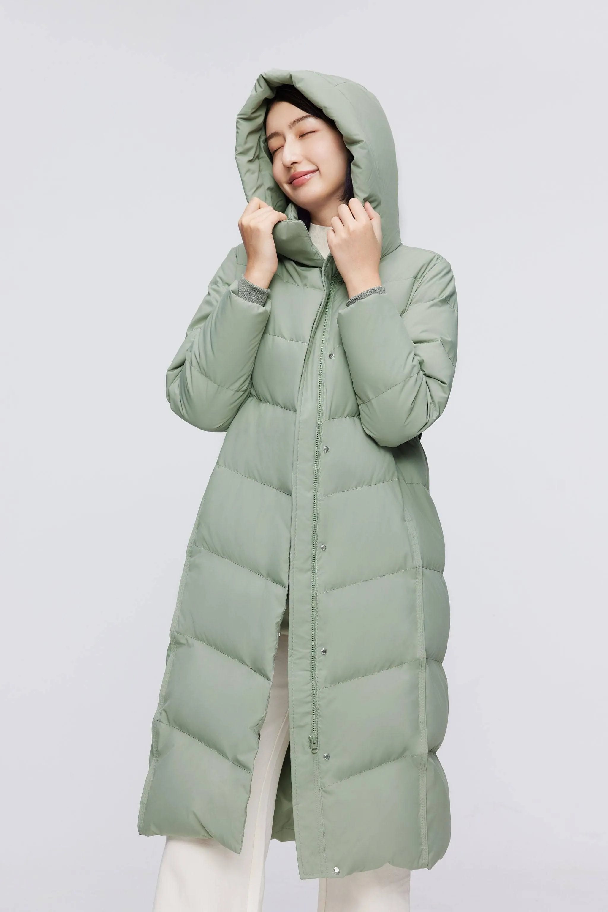 Women's Classic Casual Full Length Down Coat 5176 sold by Bosideng