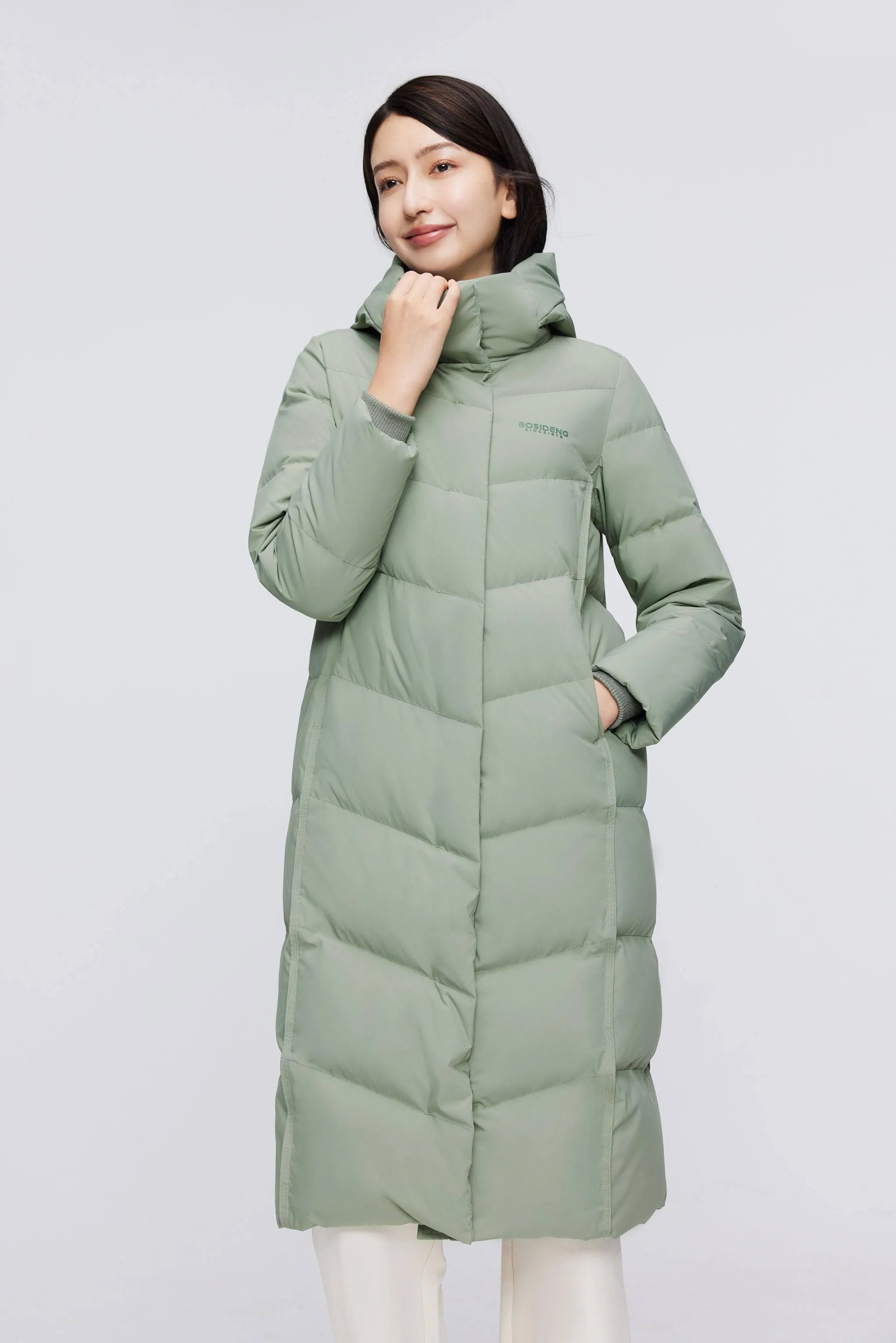 Women's Classic Casual Full Length Down Coat 5176 sold by Bosideng product image thumbnail 2