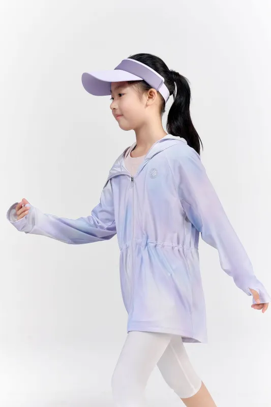 Girls UPF Protection Jacket with Drawstring sold by Bosideng