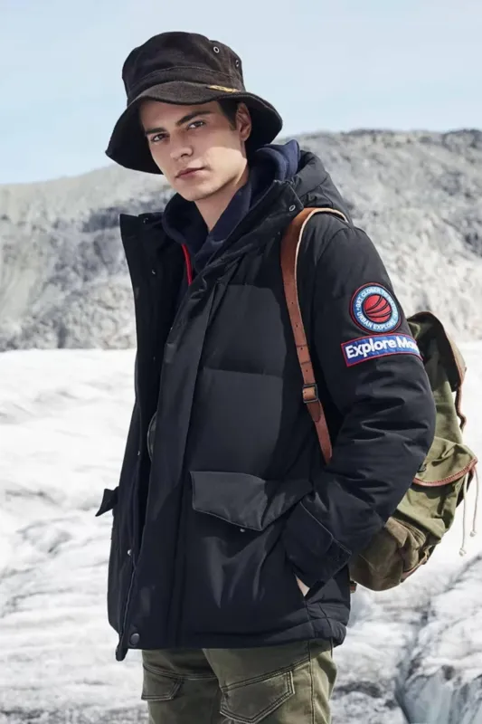 Hooded Puffer Goose Down Jacket sold by Bosideng
