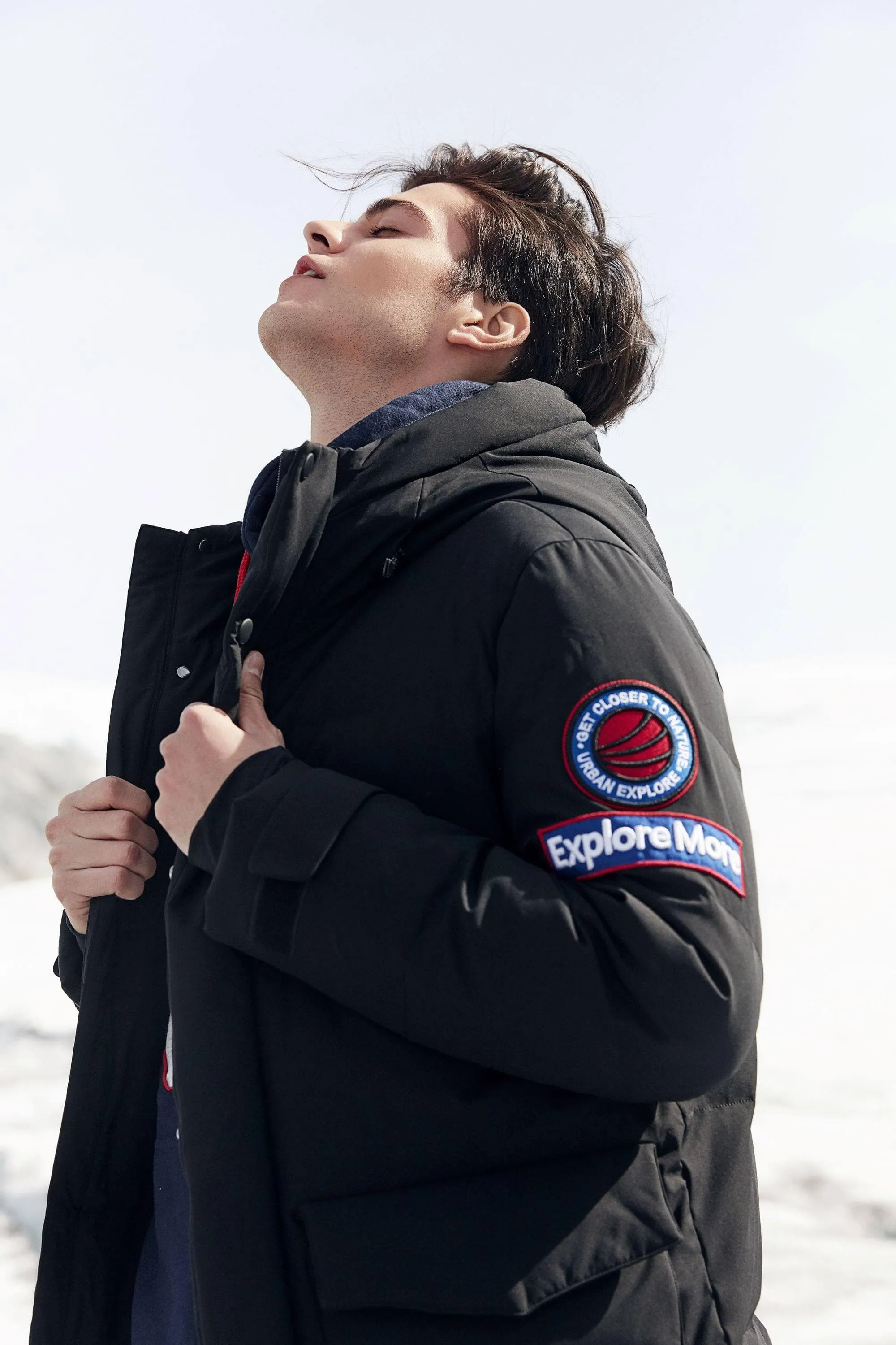 Hooded Puffer Goose Down Jacket sold by Bosideng product image thumbnail 3