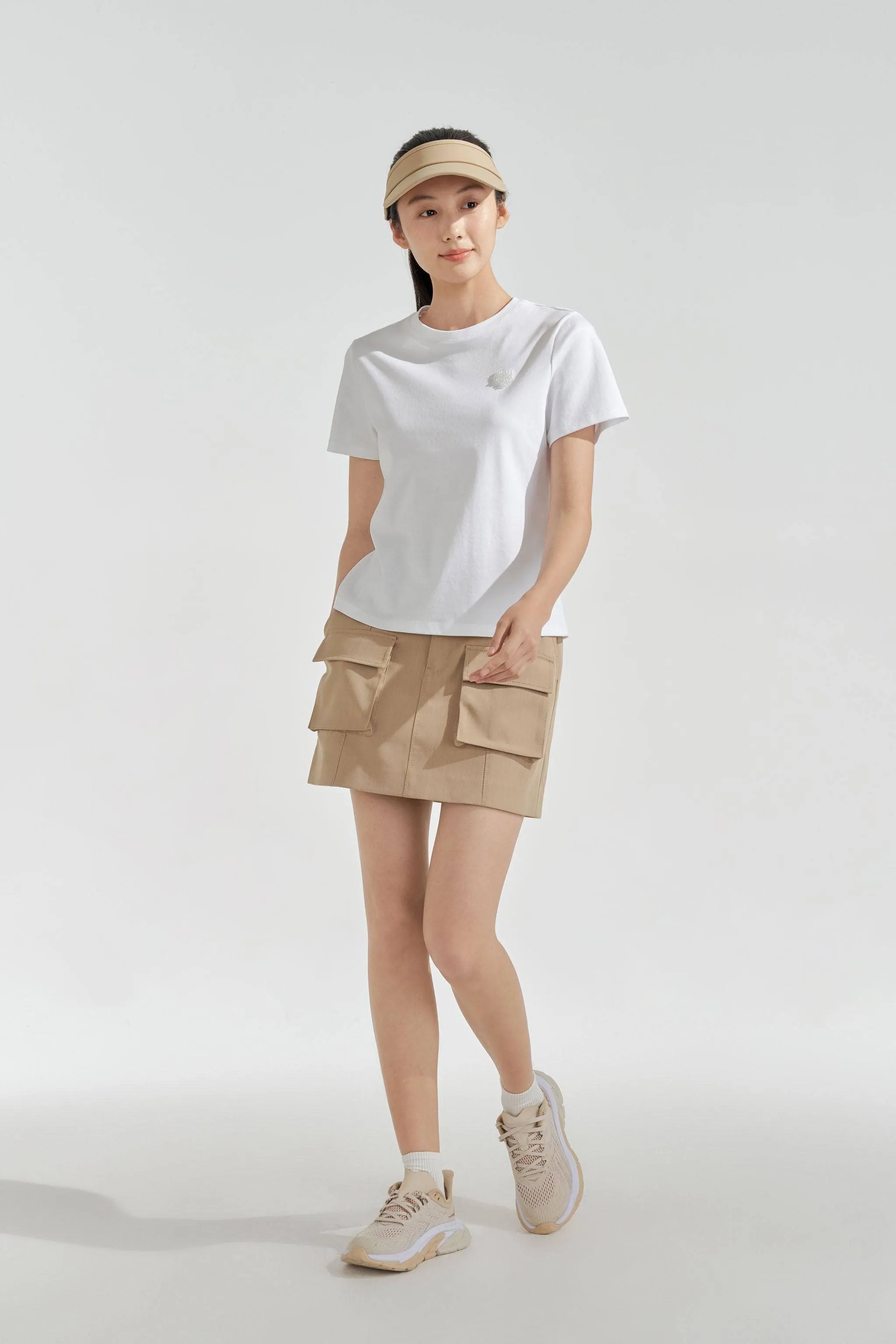 Cropped T-shirt sold by Bosideng product image thumbnail 3