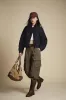Women's Cropped Quilted Barn Down Jacket sold by Bosideng