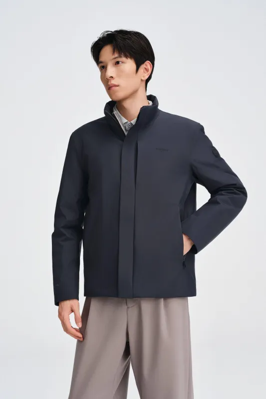 Men's Stand Collar Goose Down Business Jacket sold by Bosideng