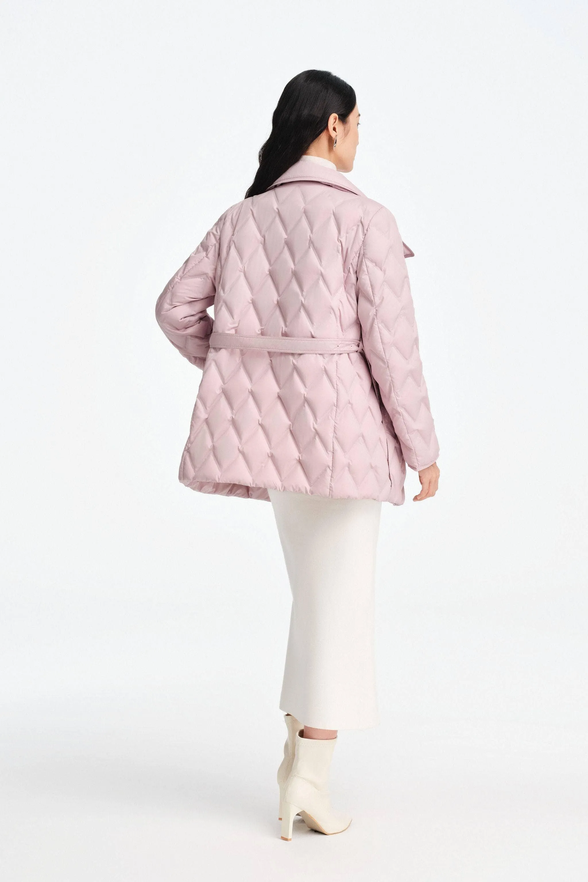 Women's Goose Down Business Jacket With Belt sold by Bosideng product image thumbnail 5