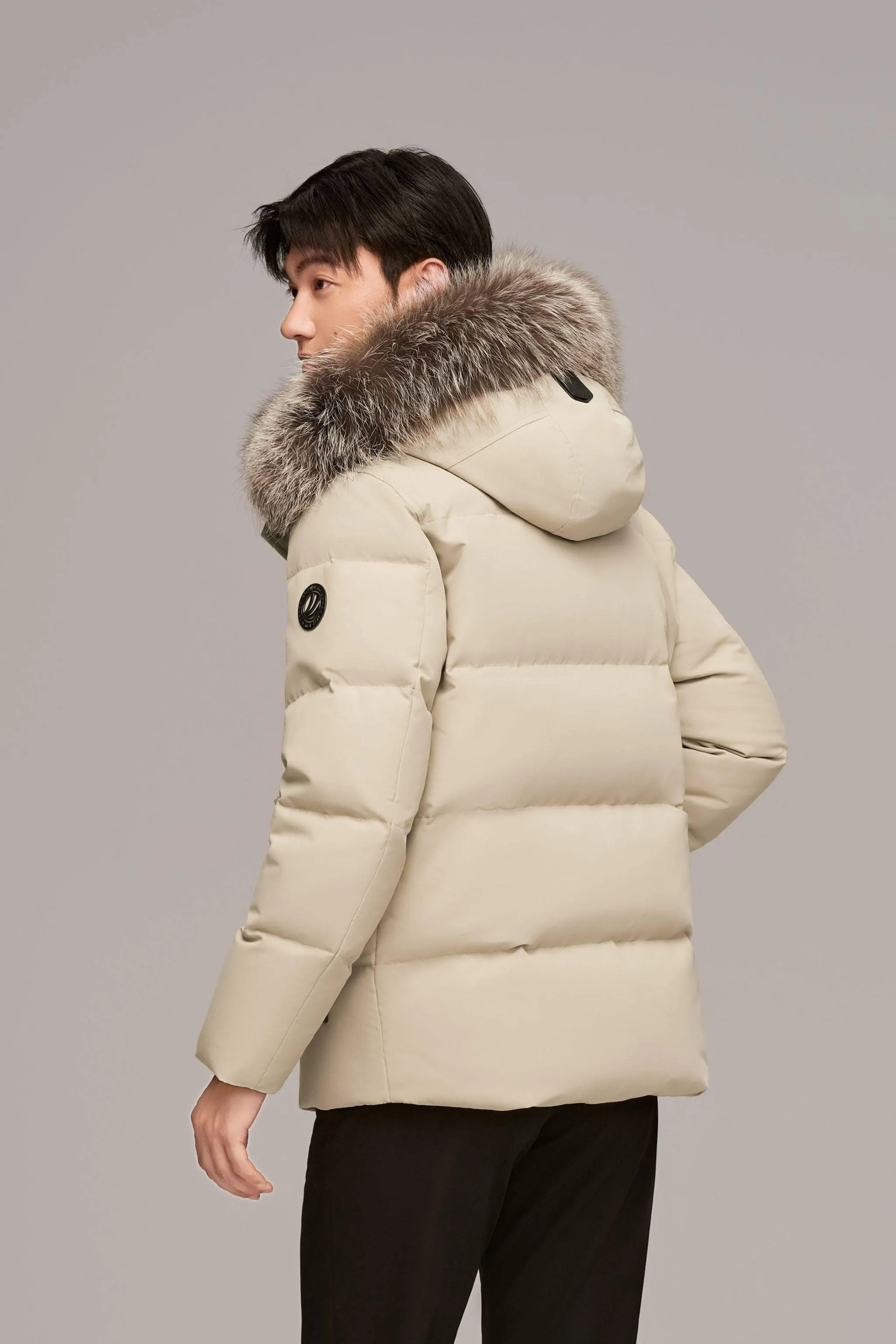 Premium Business Men's Goose Down Jacket With Hood sold by Bosideng product image thumbnail 4