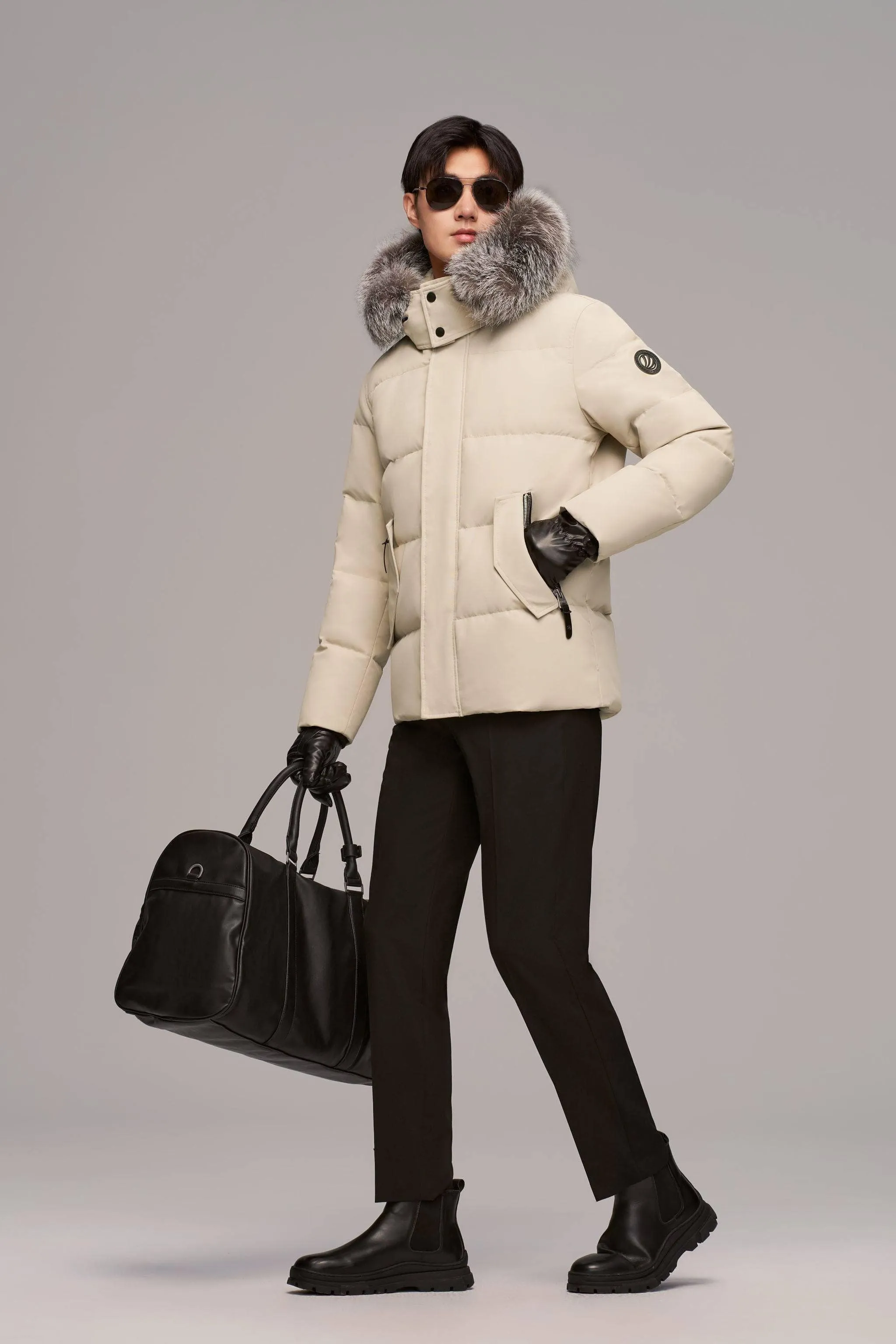 Premium Business Men's Goose Down Jacket With Hood sold by Bosideng product image thumbnail 5