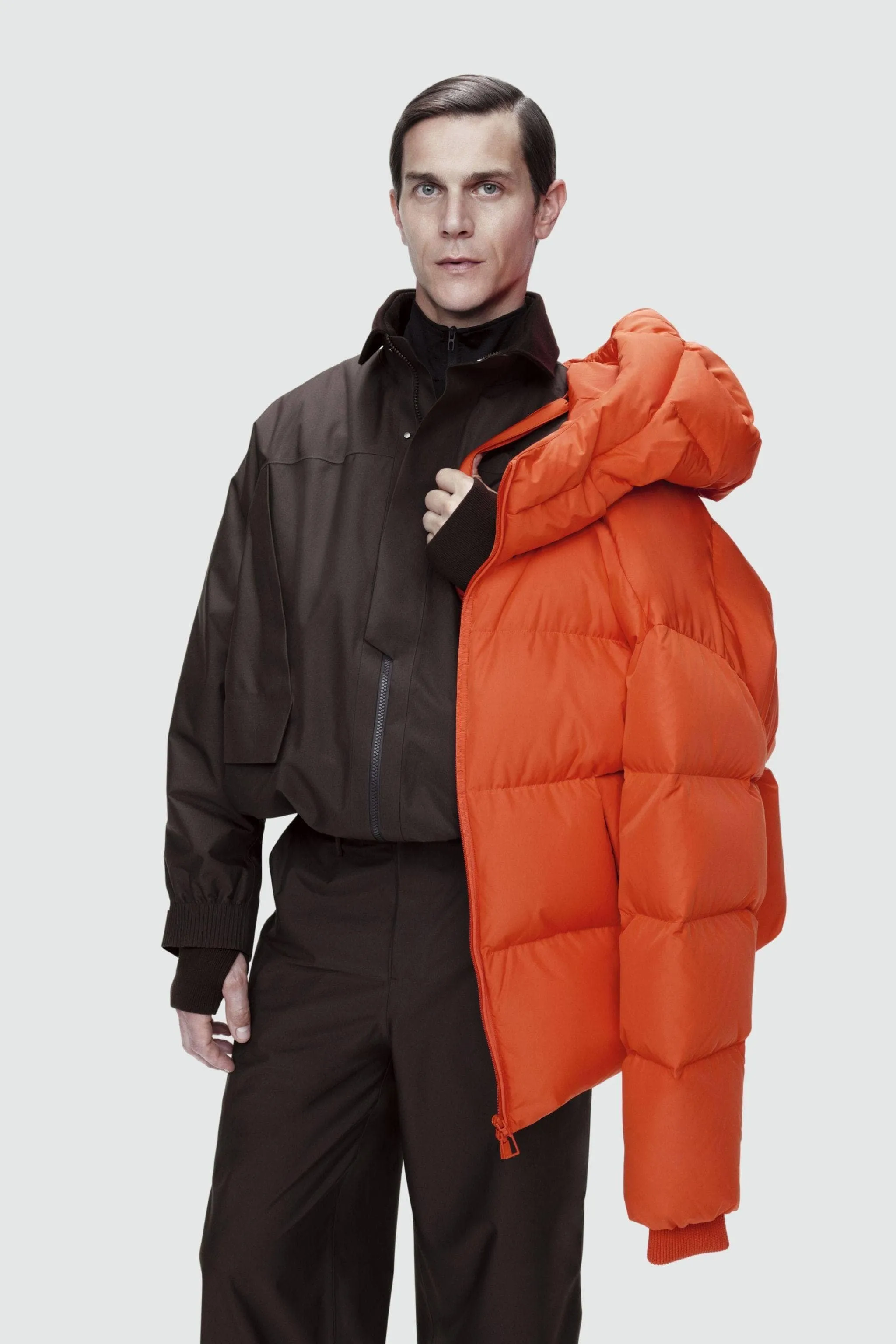 AREAL Men's Stand Collar Goose Down Jacket 905 sold by Bosideng product image thumbnail 4