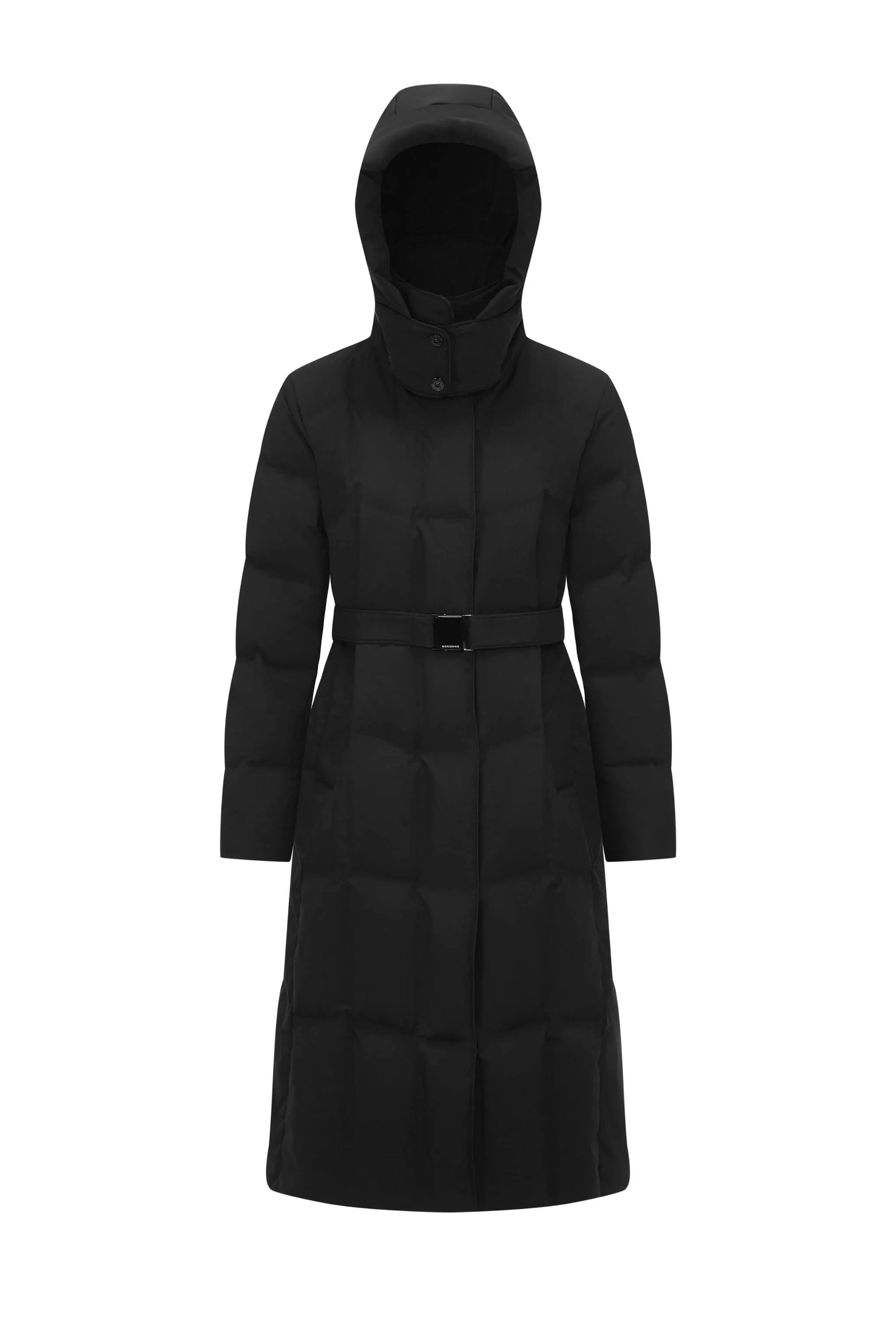 Women's Long Hooded Goose Down Jacket With Belt 146 sold by Bosideng product image thumbnail 5