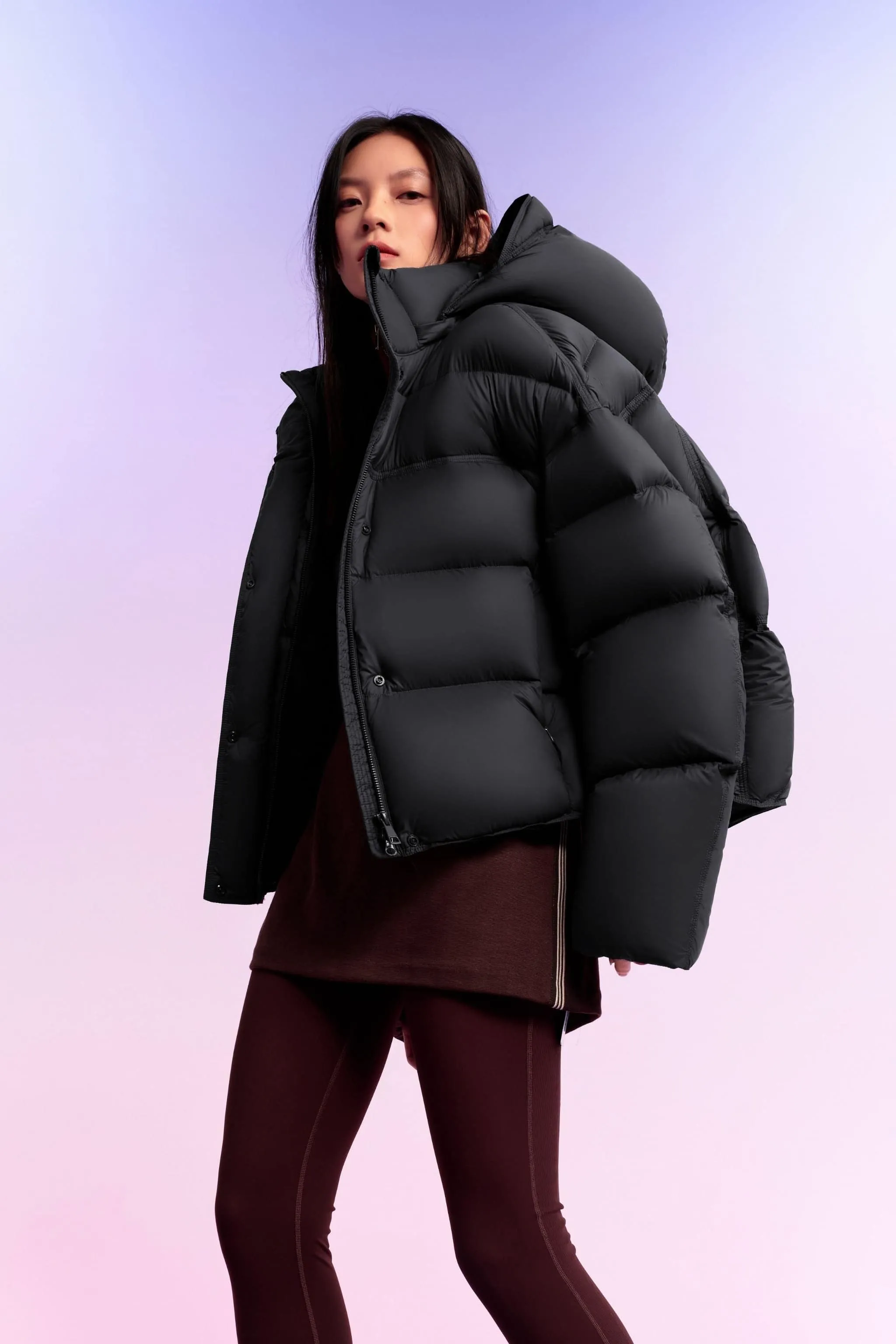 Women's Innovative Down Puffer With Hood 102 sold by Bosideng product image thumbnail 4