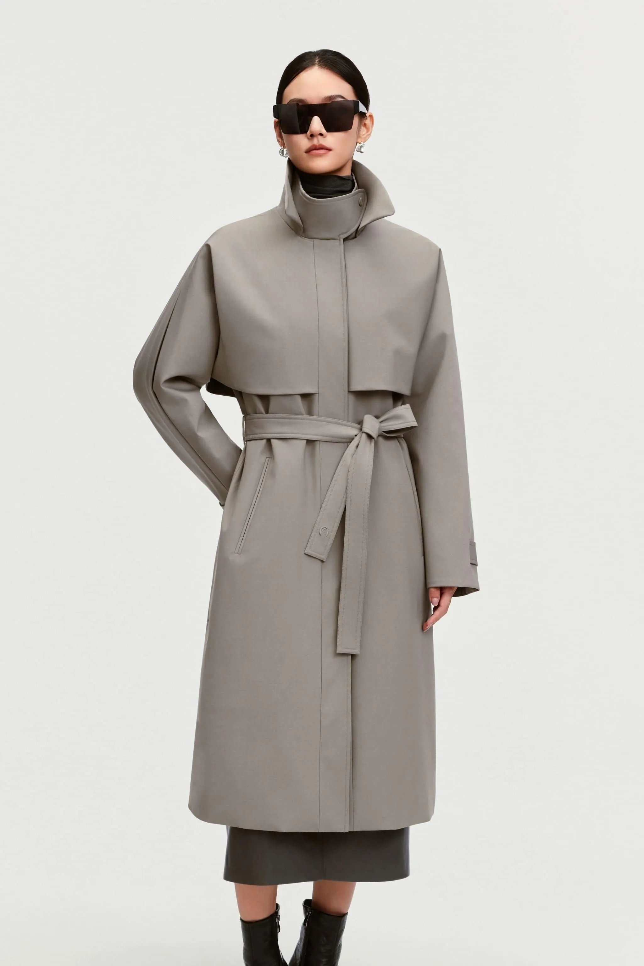 Women's Full Length Goose Down Trench 212 sold by Bosideng