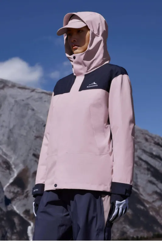 3 in 1 All Weather Plus Goose Down Contrast Jacket 2430 sold by Bosideng