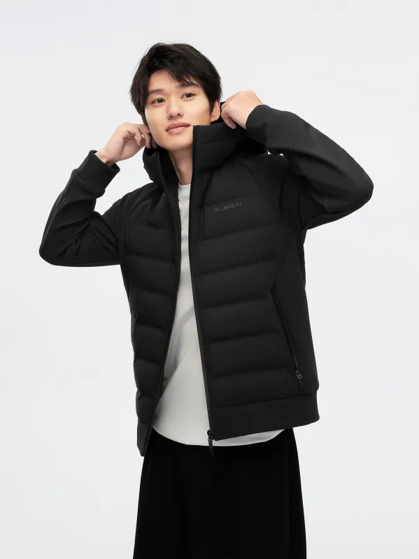 Men's Lightweight Hooded Goose Down Jacket 3701 made by Bosideng