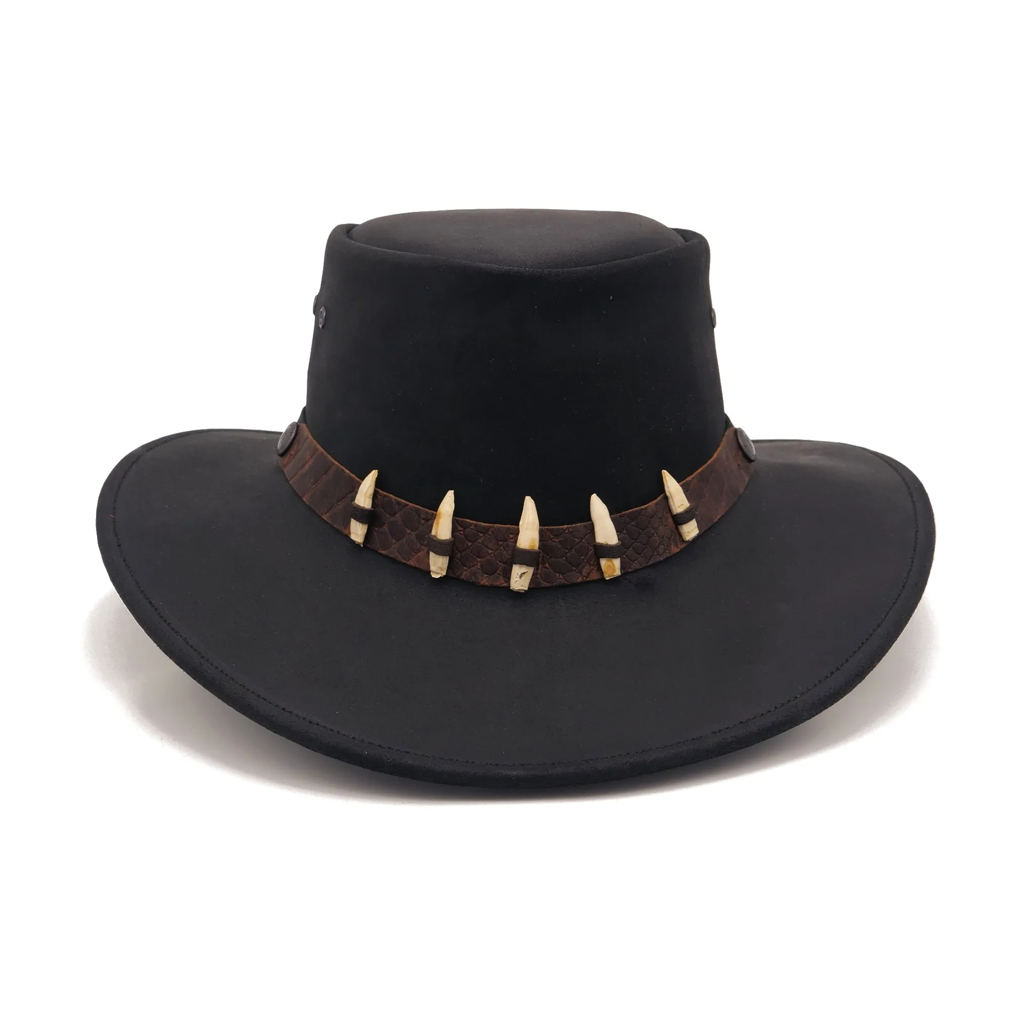 The Croc Leather Hat sold by Kakadu