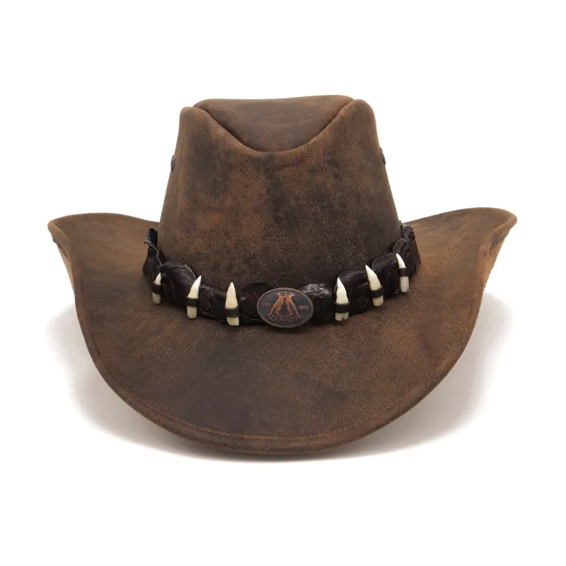 Russ Shapeable Leather Hat sold by Kakadu