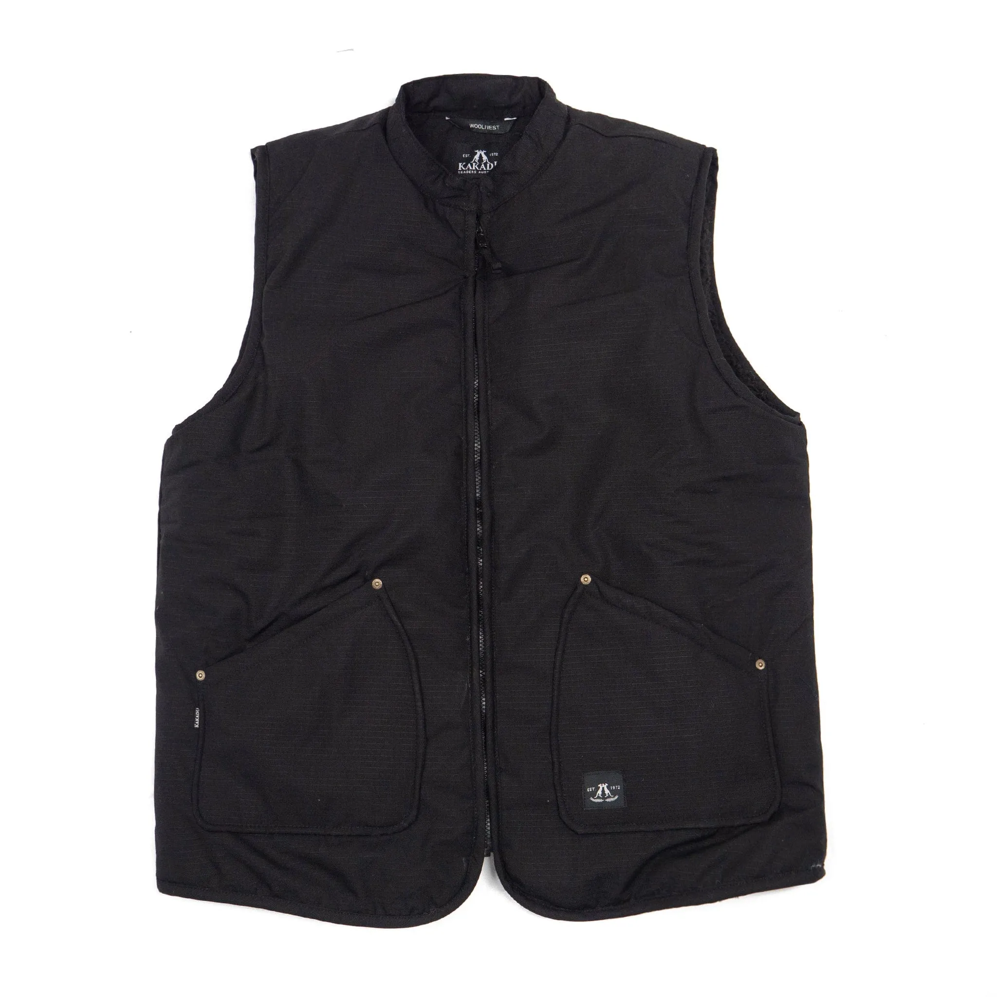 Wooli Button-In Liner Vest sold by Kakadu