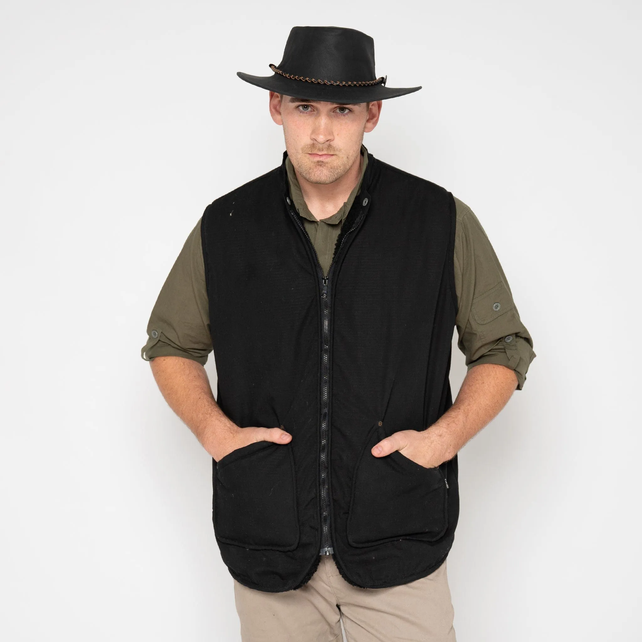 Wooli Button-In Liner Vest sold by Kakadu product image thumbnail 3