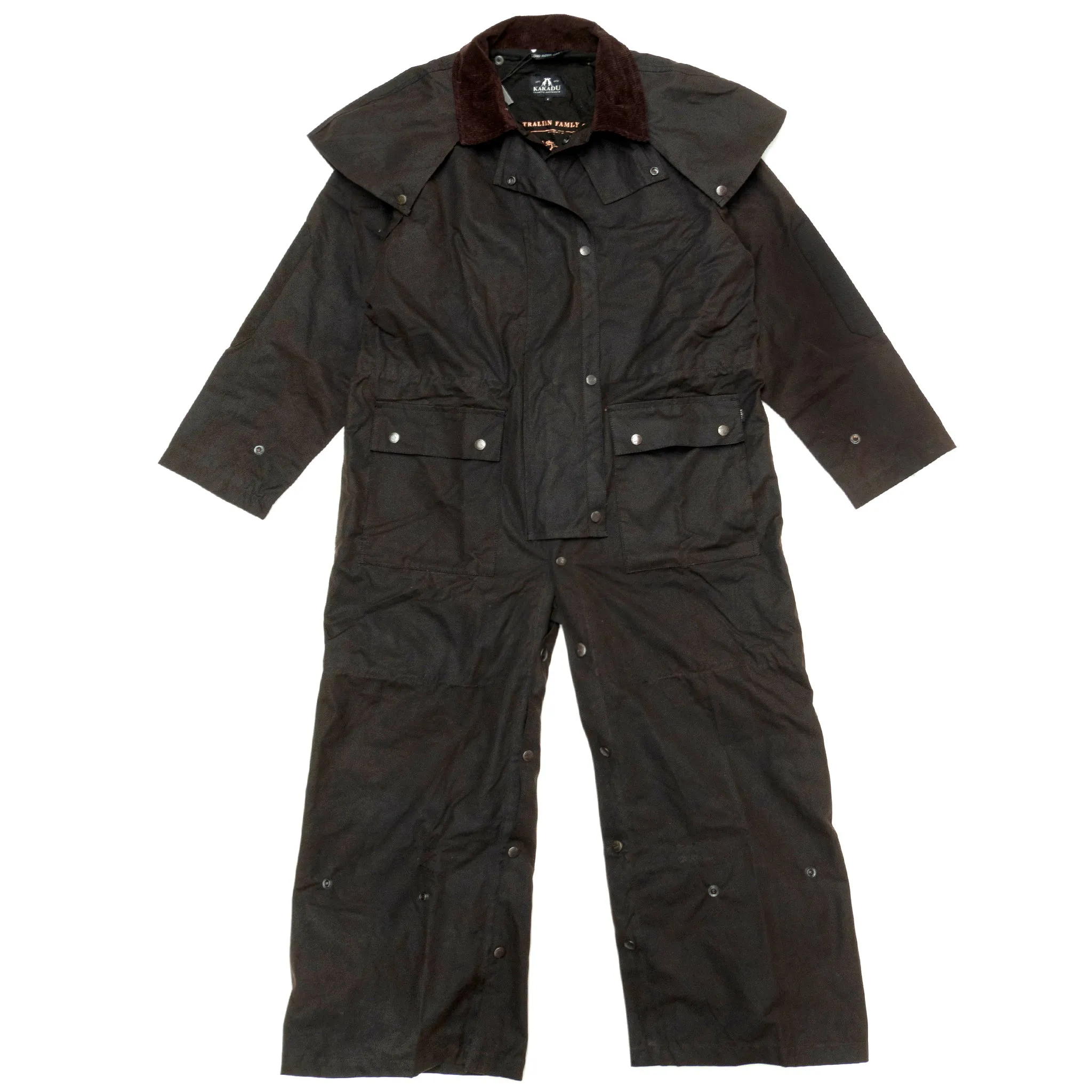 Long Rider 3-In-1 Drovers Coat in Black sold by Kakadu product image thumbnail 3